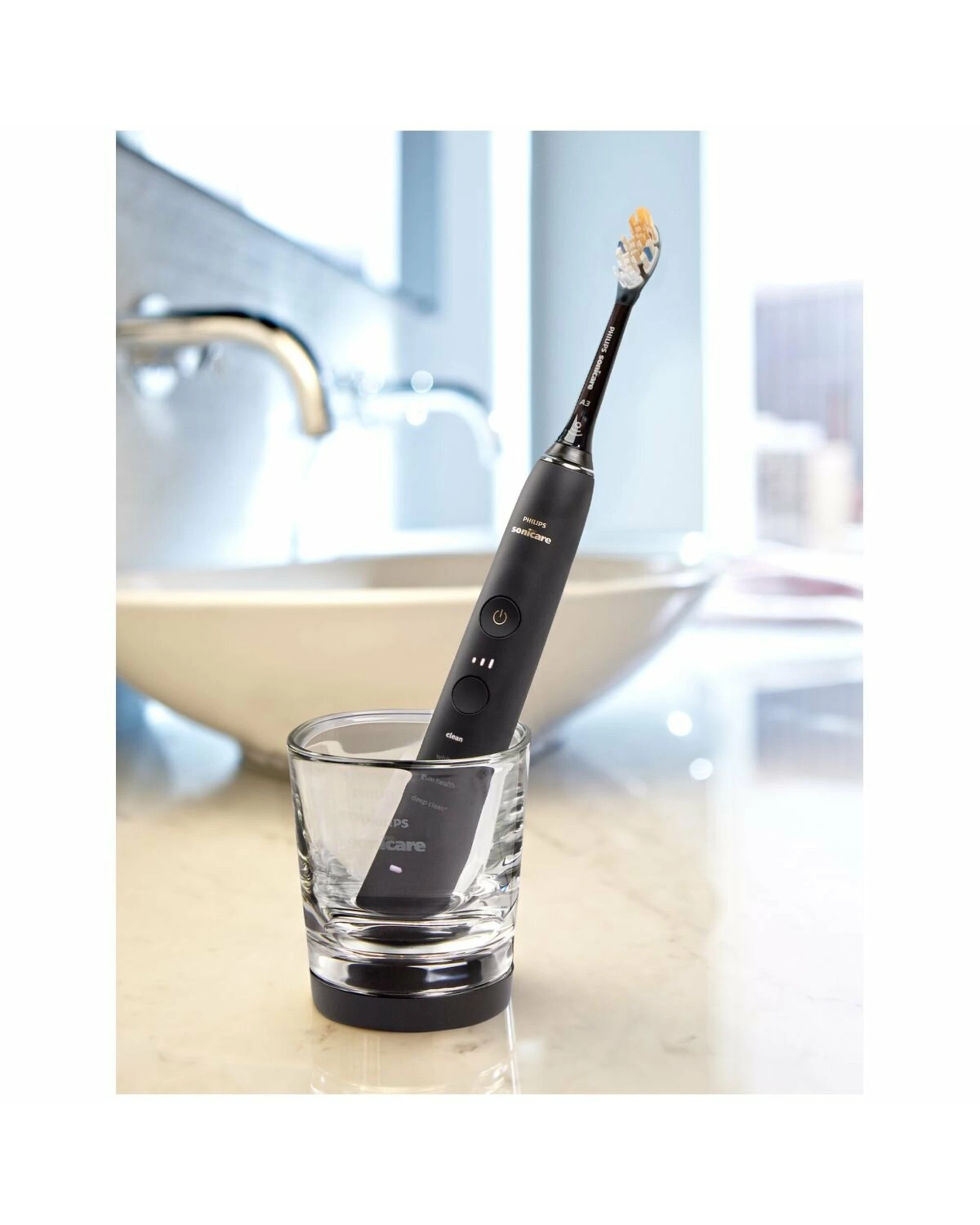 4 Philips Sonicare DiamondClean 9000 Electric Toothbrush Black, 4 of 5