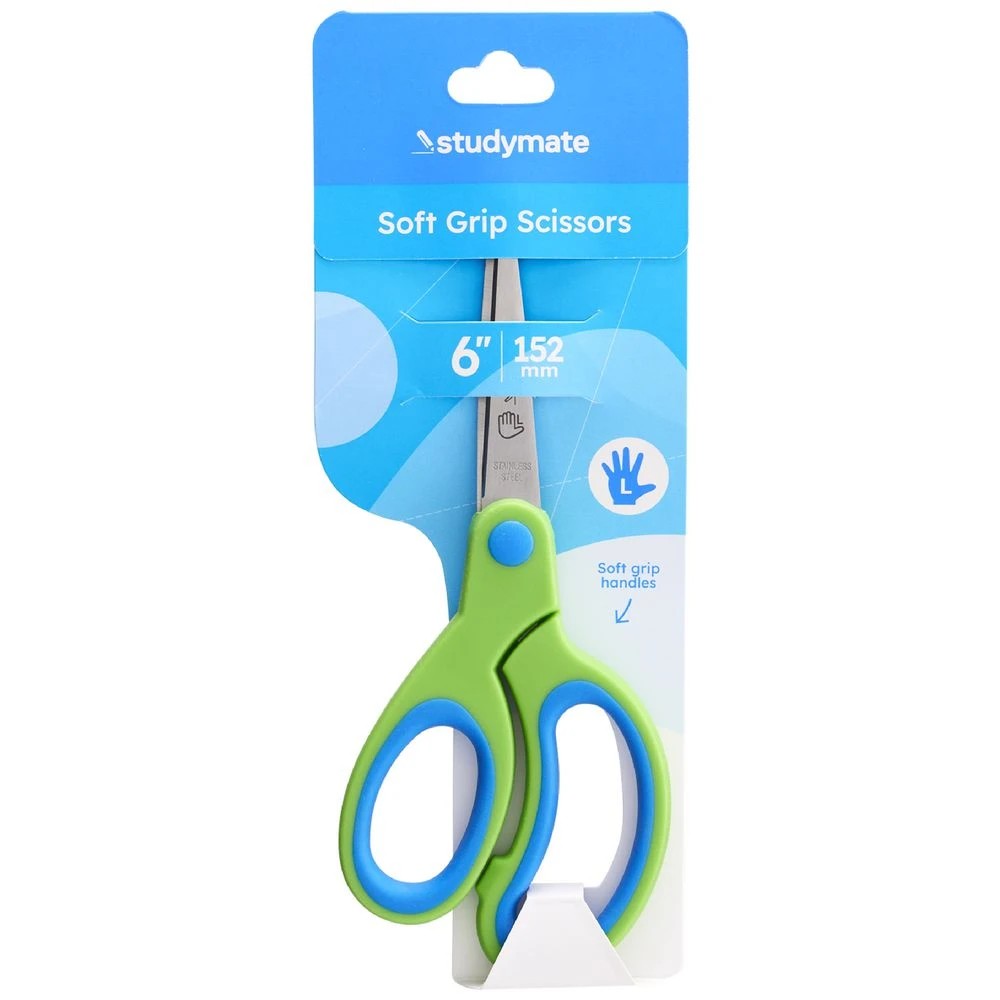 1 Studymate Left Handed 6" Scissors, 1 of 3