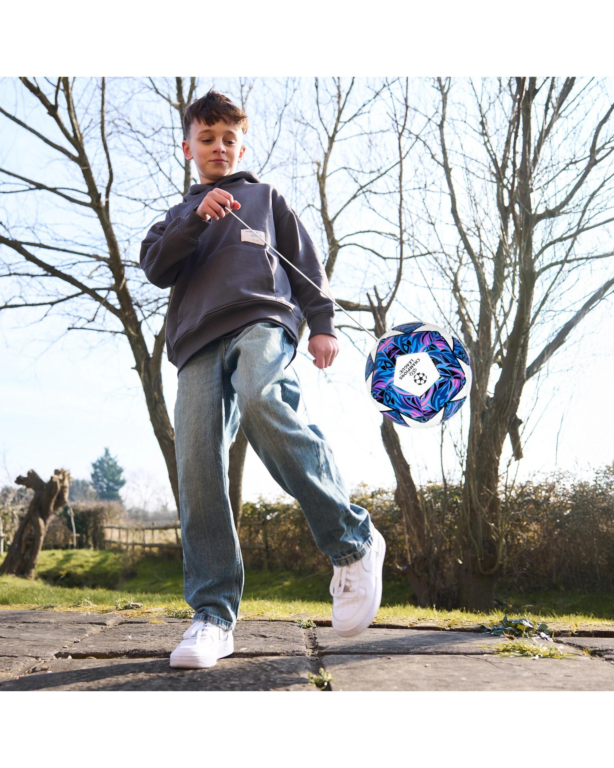 3 Hy-Pro UEFA Champions League Size 3 Ball Skills Trainer, 3 of 4
