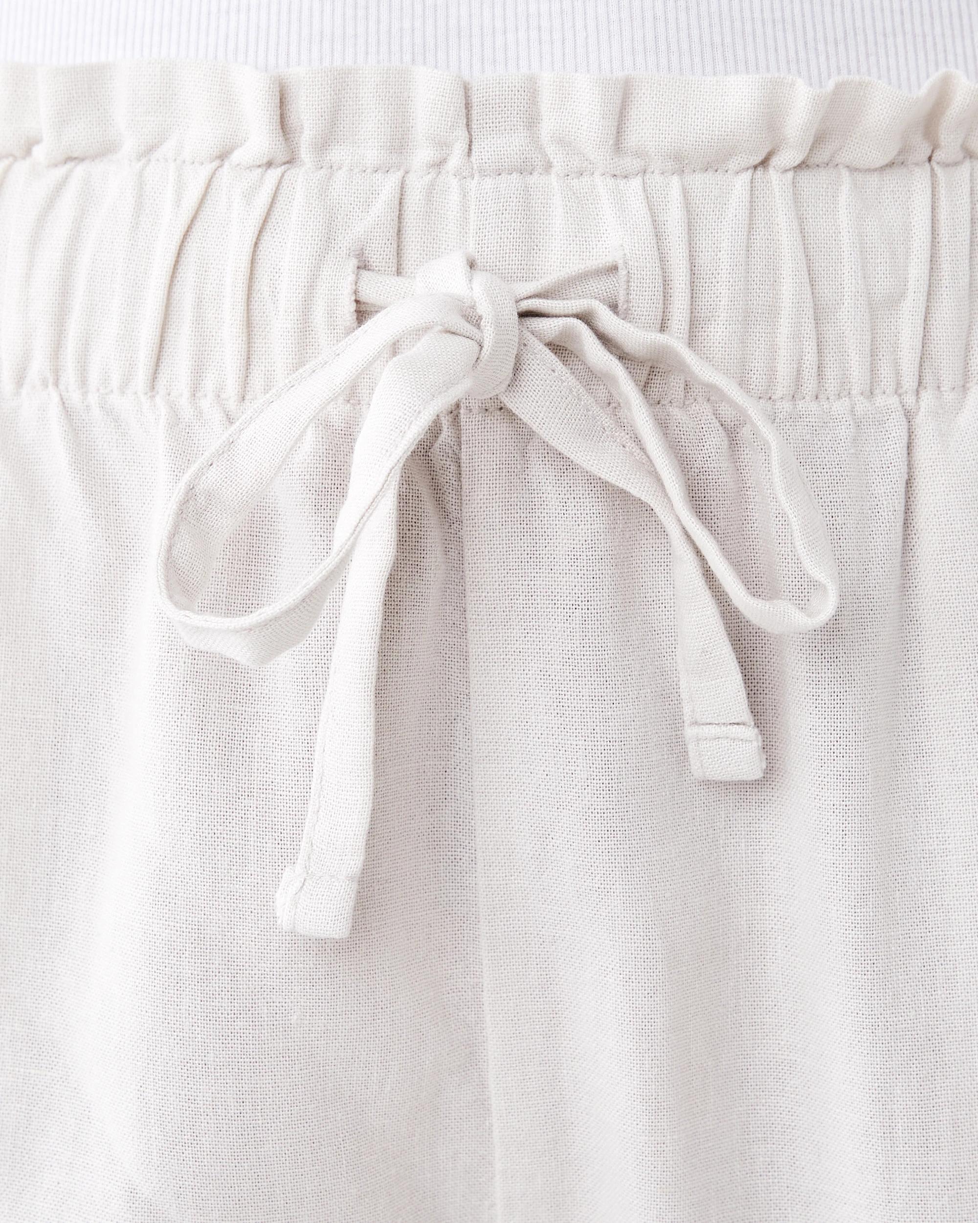 4 Drawstring Pants Nat Beige, 4 of 6