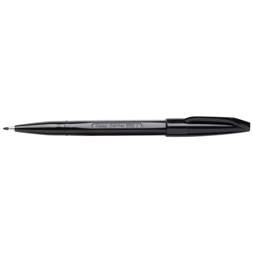 1 Pentel S520 Sign Pen 0.8mm Black, 1 of 1