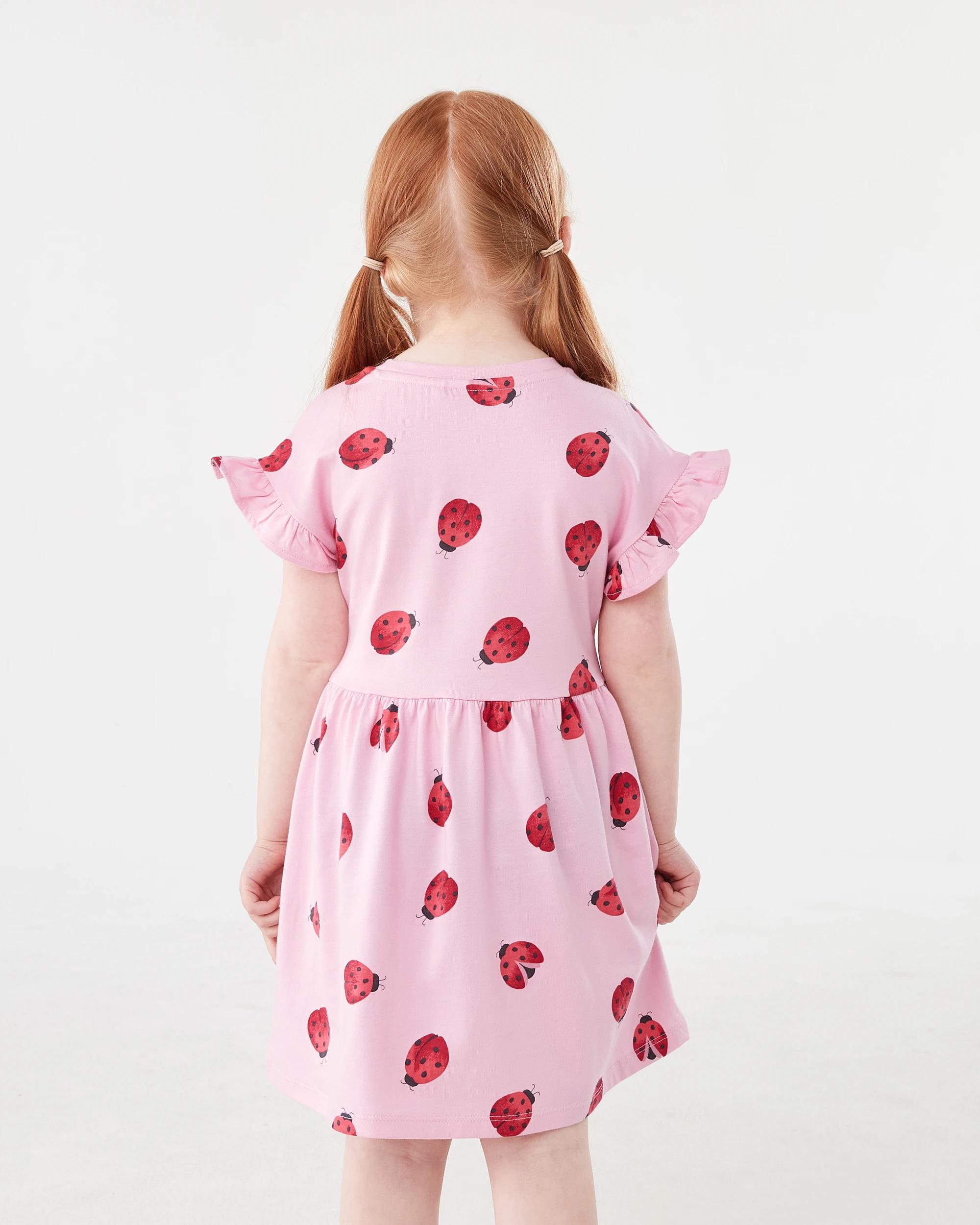 2 Jersey Dress Pnk Bug, 2 of 8