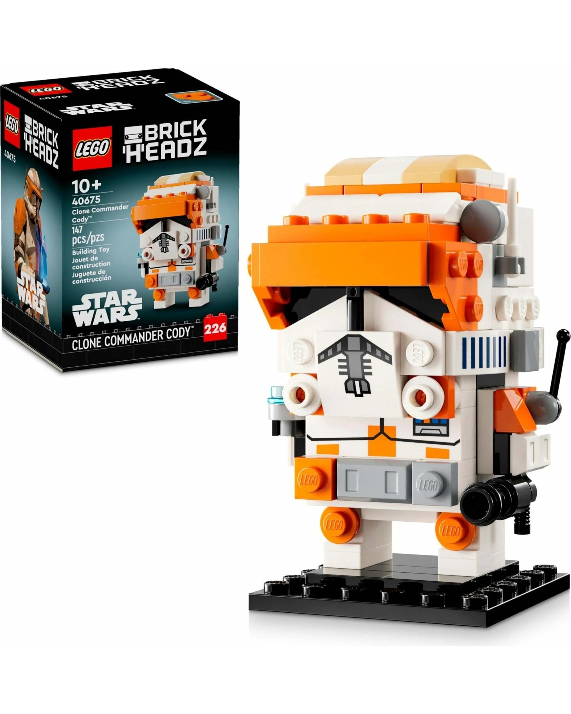 4 LEGO BrickHeadz 40675 Star Wars Clone Commander Cody, 4 of 4