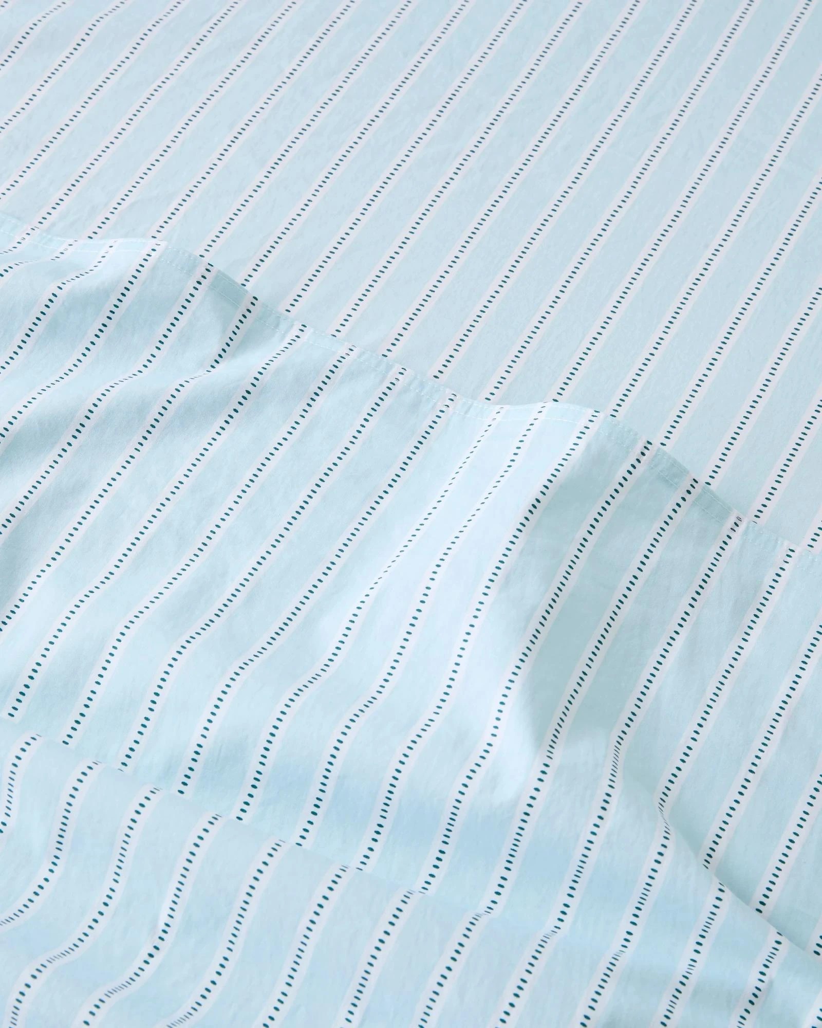 2 Target Bodie Australian Cotton Striped Sheet Set - King Bed - Green, 2 of 2