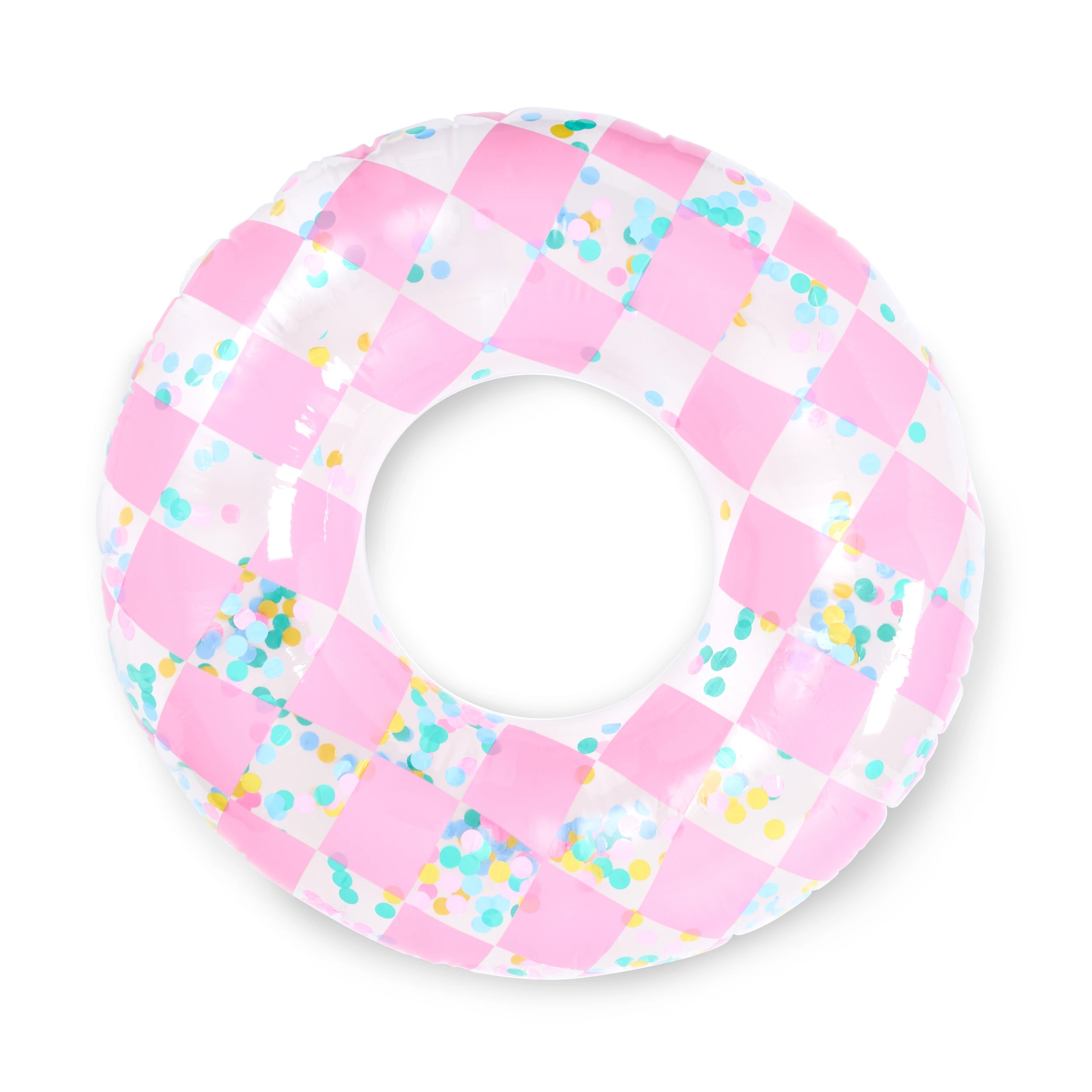 5 Inflatable Checker Swim Ring, 5 of 9