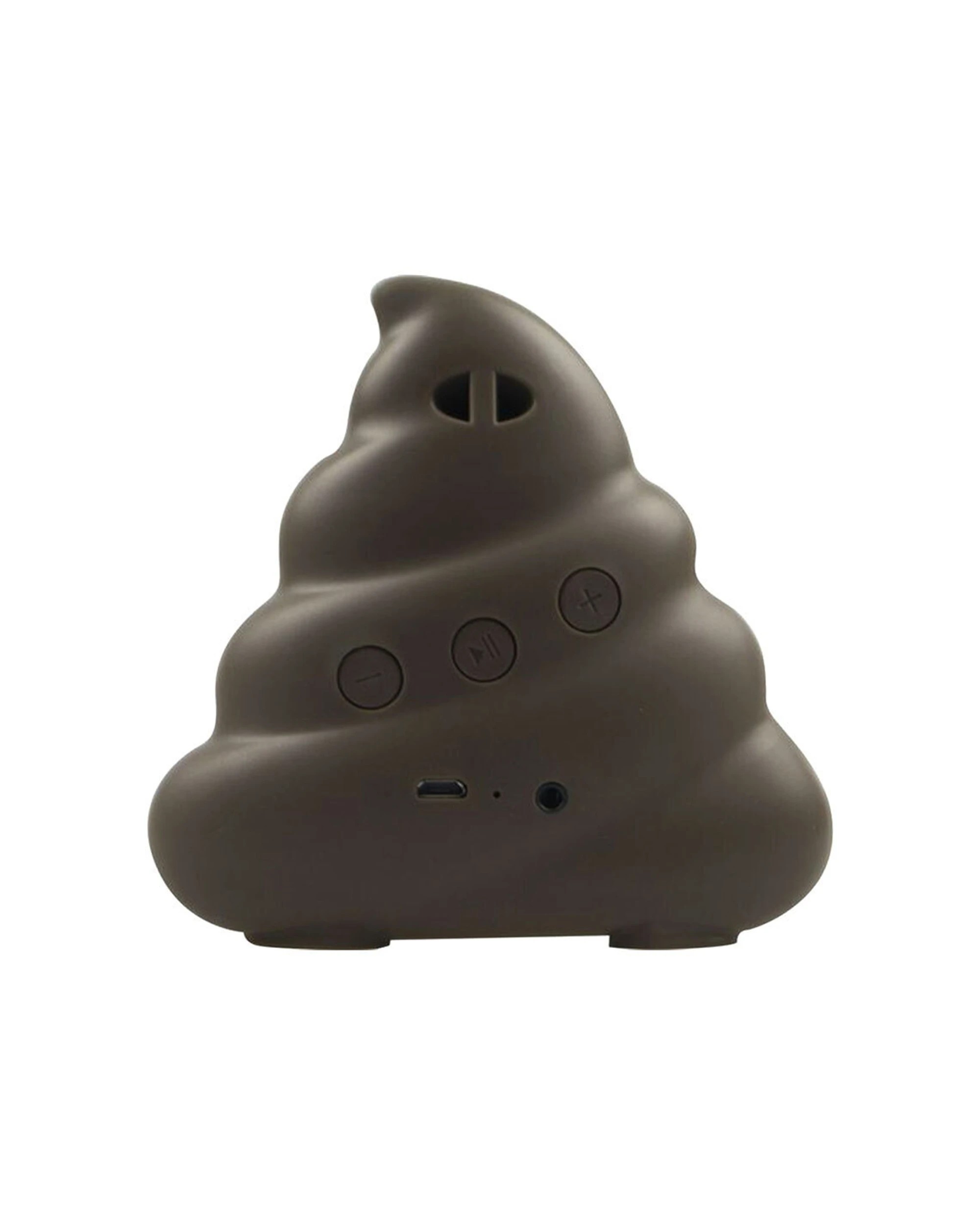 3 Jam Bluetooth Wireless Speaker With Mic Choc Swirl Poop Emoji For Smartphone - Brown, 3 of 4