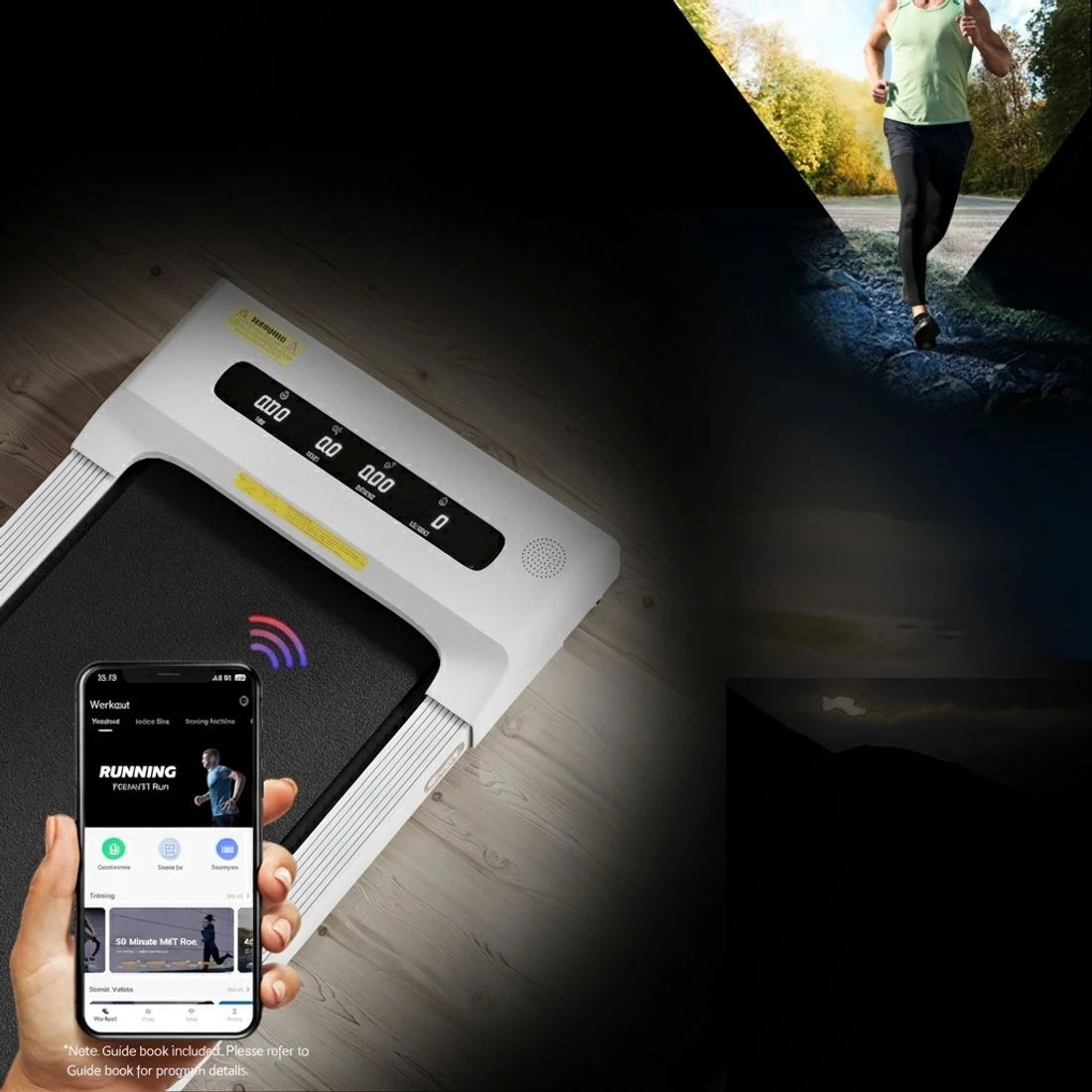 5 Everfit Treadmill Electric Walking Pad Under Desk Home Gym Fitness 380mm - White, 5 of 9