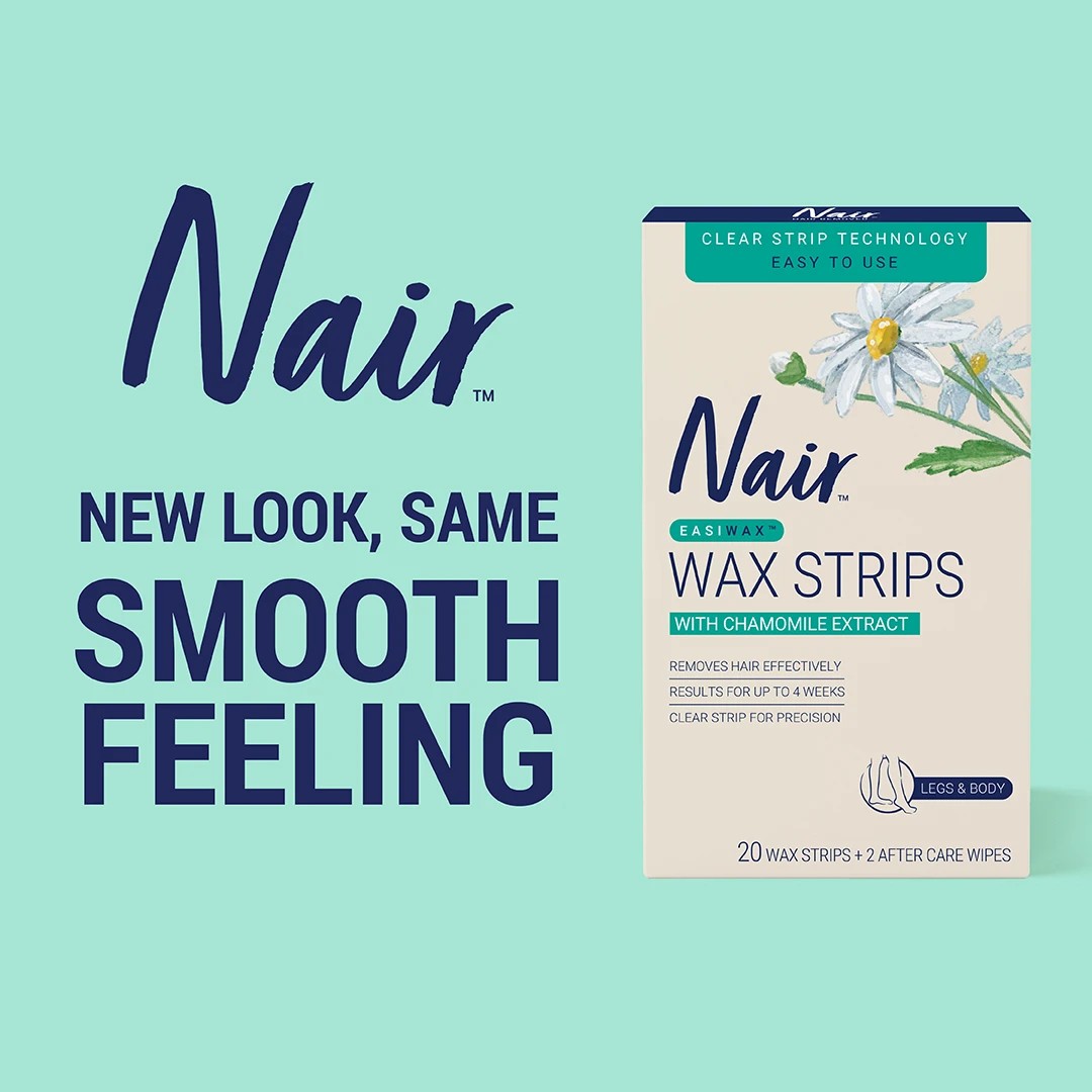 10 20 Pack Nair Easiwax Large Wax Strips, 10 of 10
