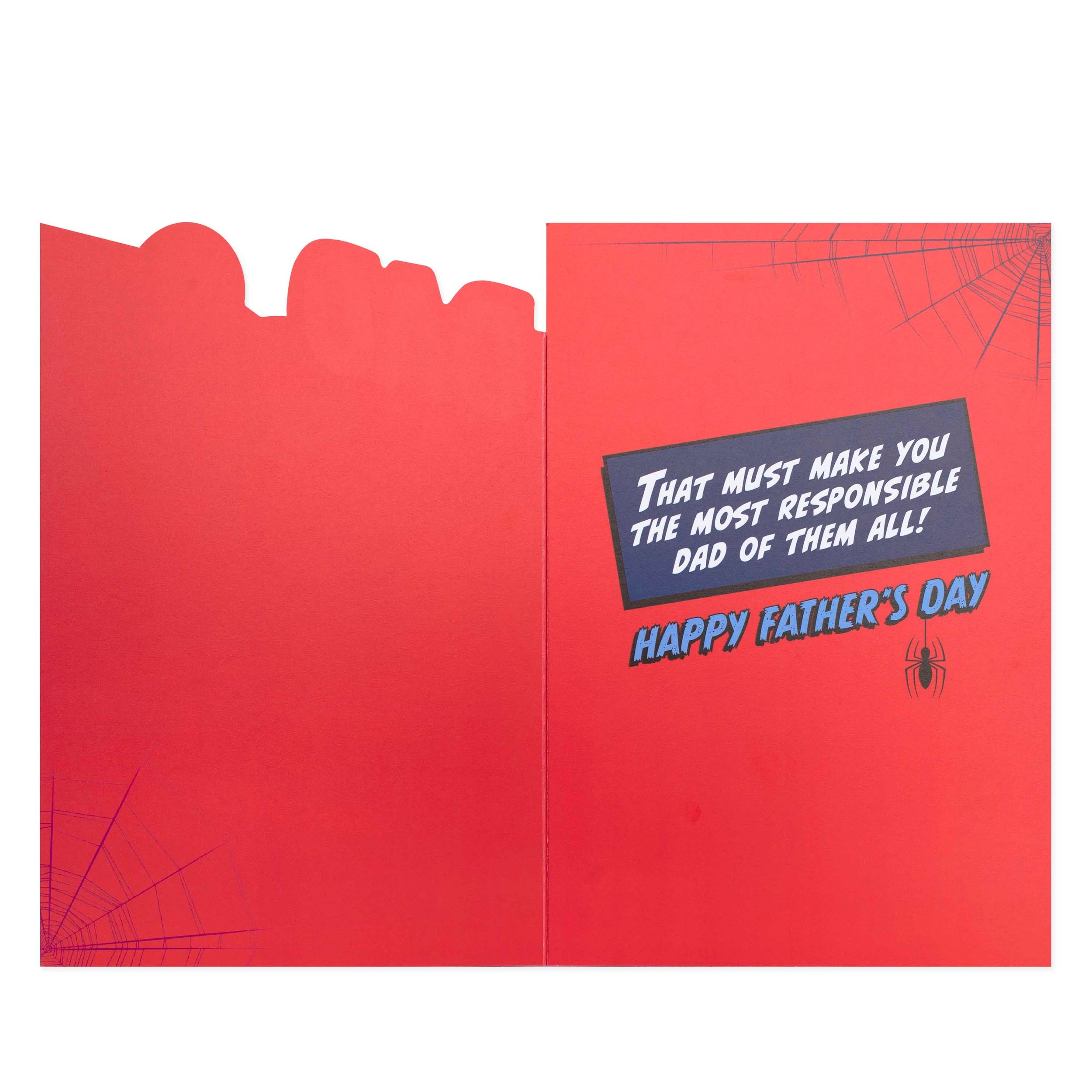 2 Hallmark Father's Day Card - Spider-Man, 2 of 4