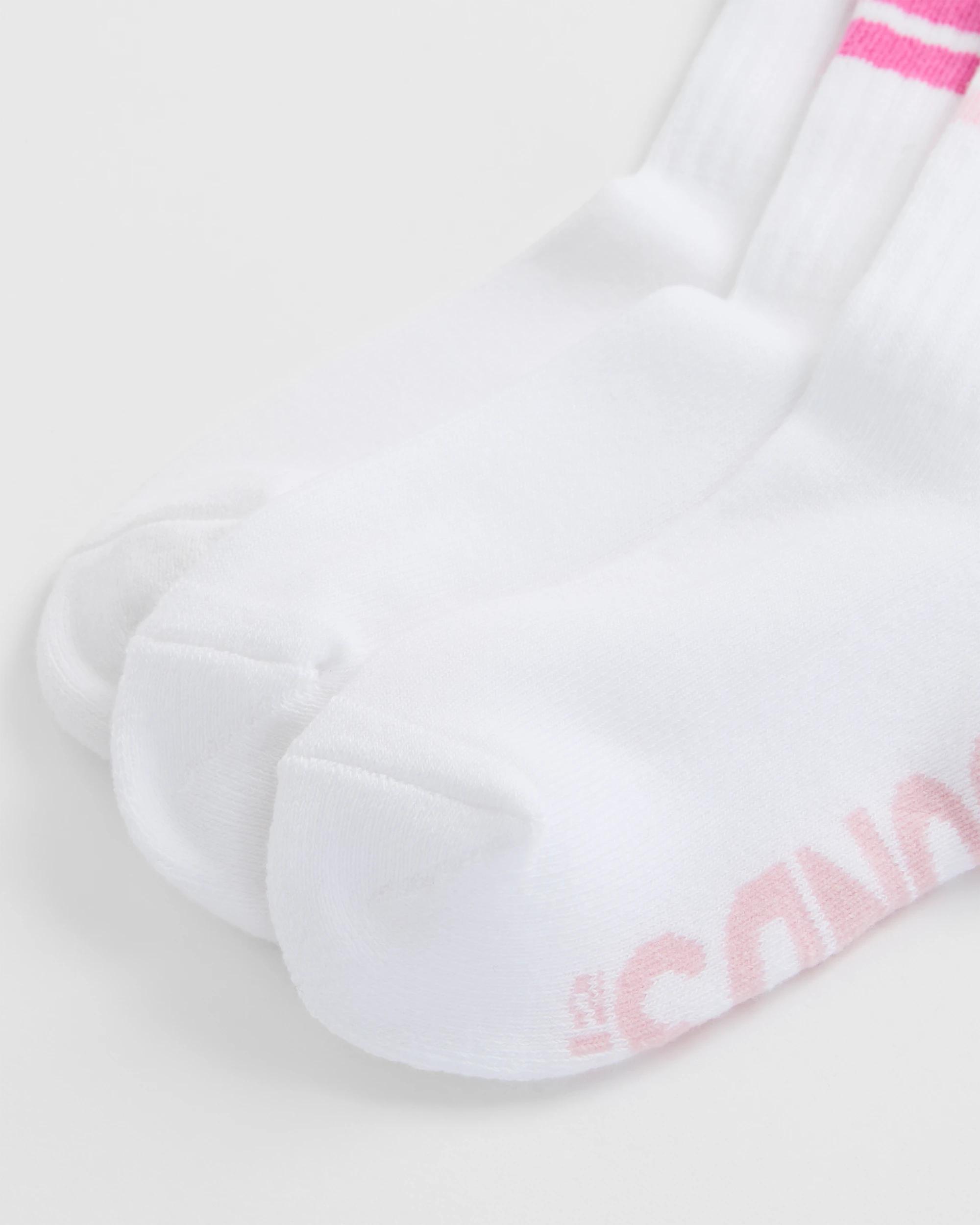 5 Bonds 3 Pack Cushioned Stripe Crew Socks MULTI, 5 of 6