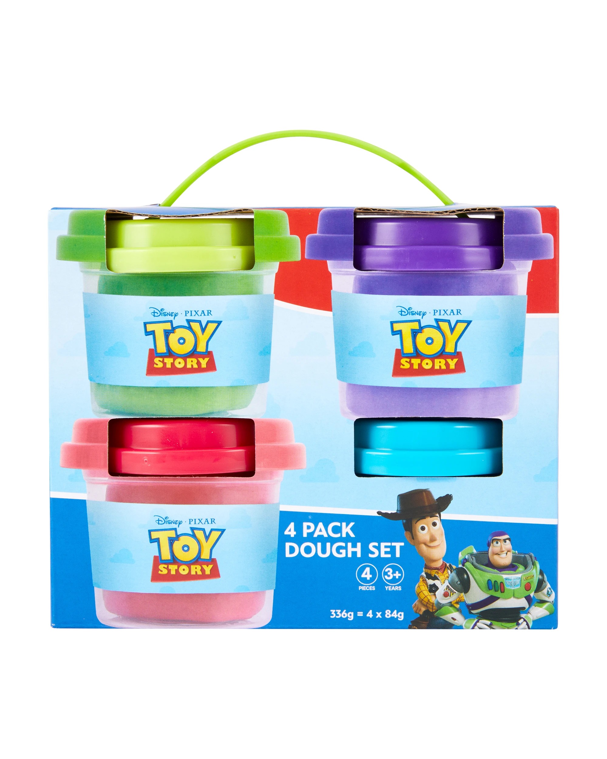 1 4 Pack Disney Pixar Toy Story Dough Set, 1 of 5