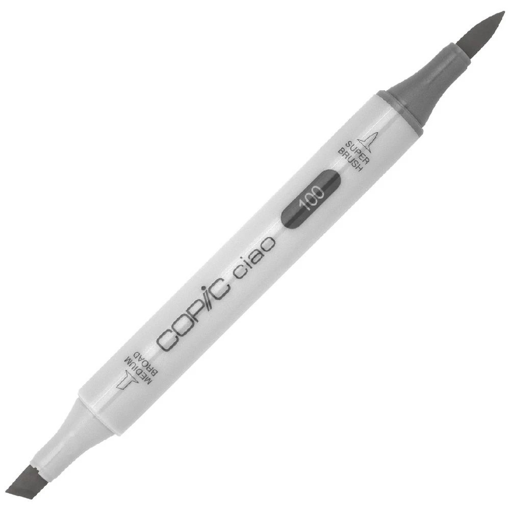 1 Copic Ciao Dual Nib Marker 100 Black, 1 of 3