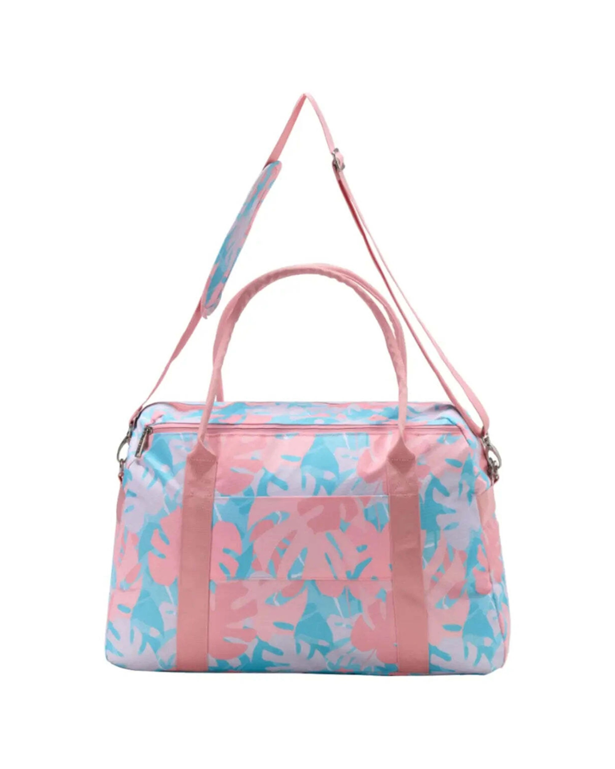 3 Tosca Fashion Onboard Overnight Tote Bag - Pink, 3 of 3