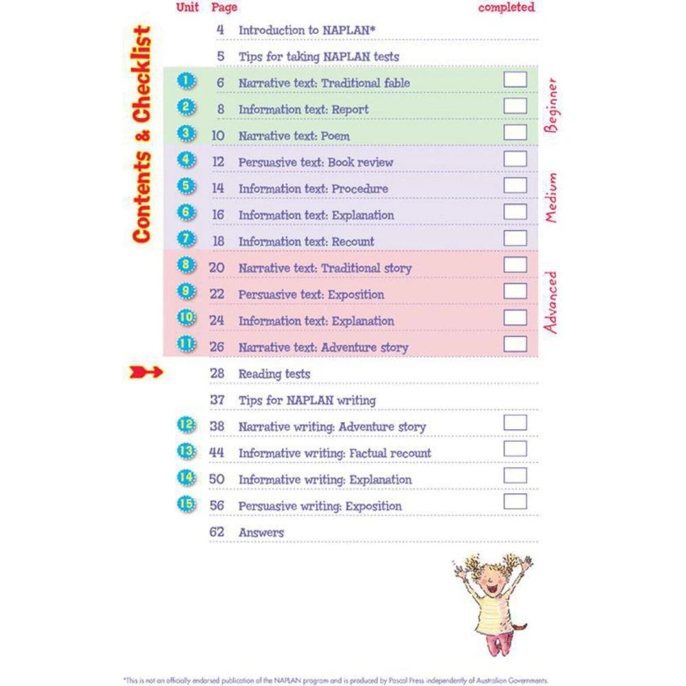 3 Blake's Back to Basics Year 3 NAPLAN Reading & Writing, 3 of 5