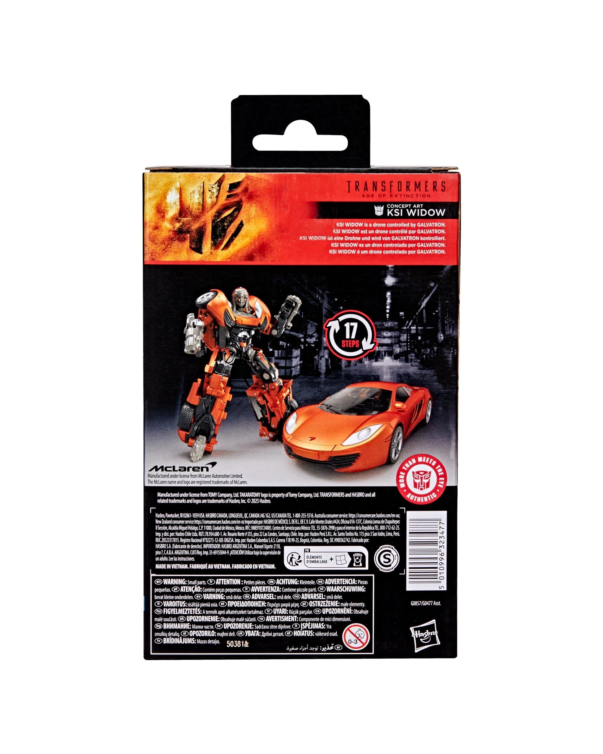 5 Transformers Studio Series Deluxe Class Age of Extinction Concept Art KSI Widow Action Figure, 5 of 5