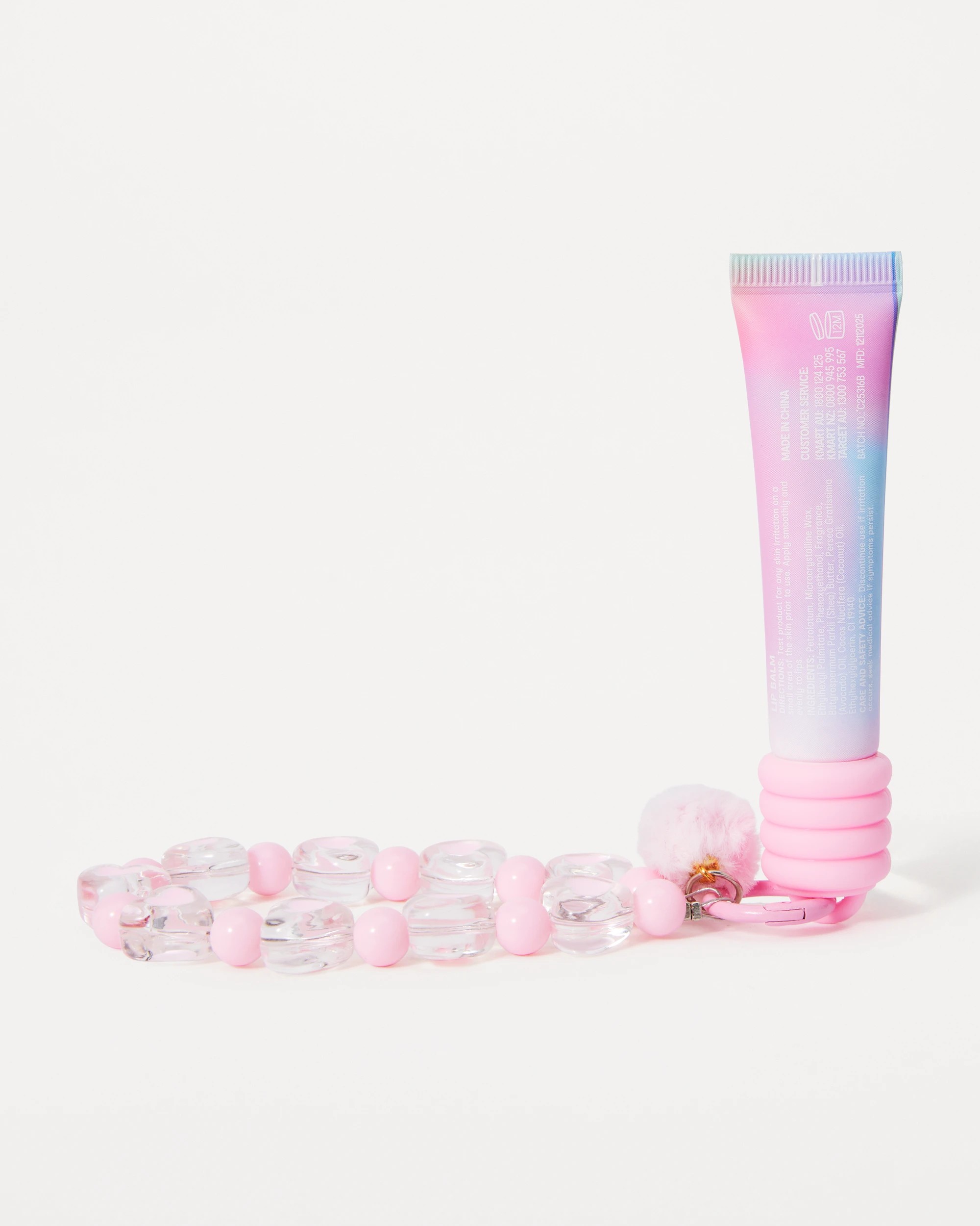 3 OXX Skincare Raspberry Ripple Scented Lip Balm - Coconut Oil, Avocado Oil and Shea Butter, 3 of 5