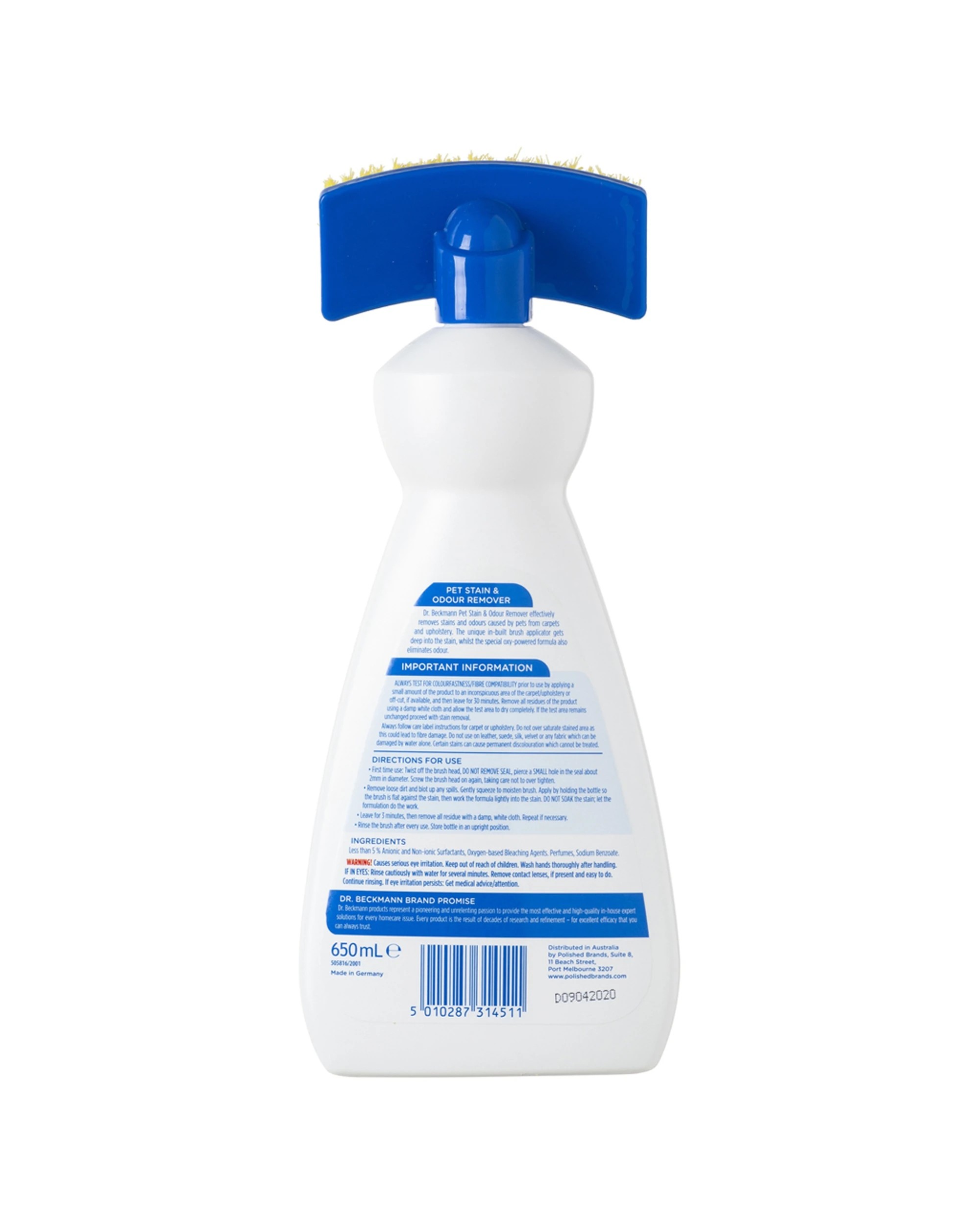 3 Dr Beckmann Pet Stain Odour Remover 3 Pack Home Lounge - Multi, 3 of 3