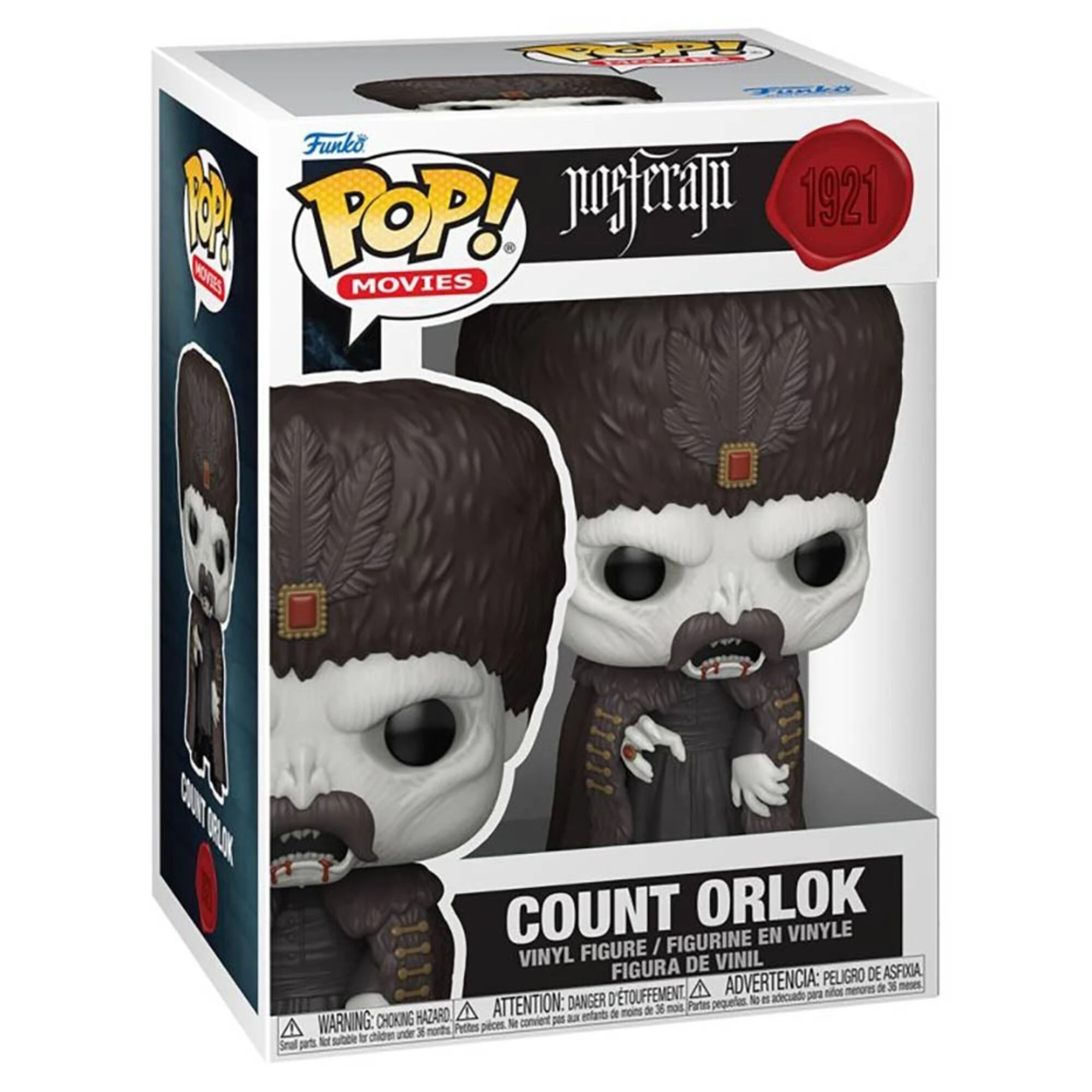2 Nosferatu - Count Orlok Pop! Vinyl Figure, 2 of 2