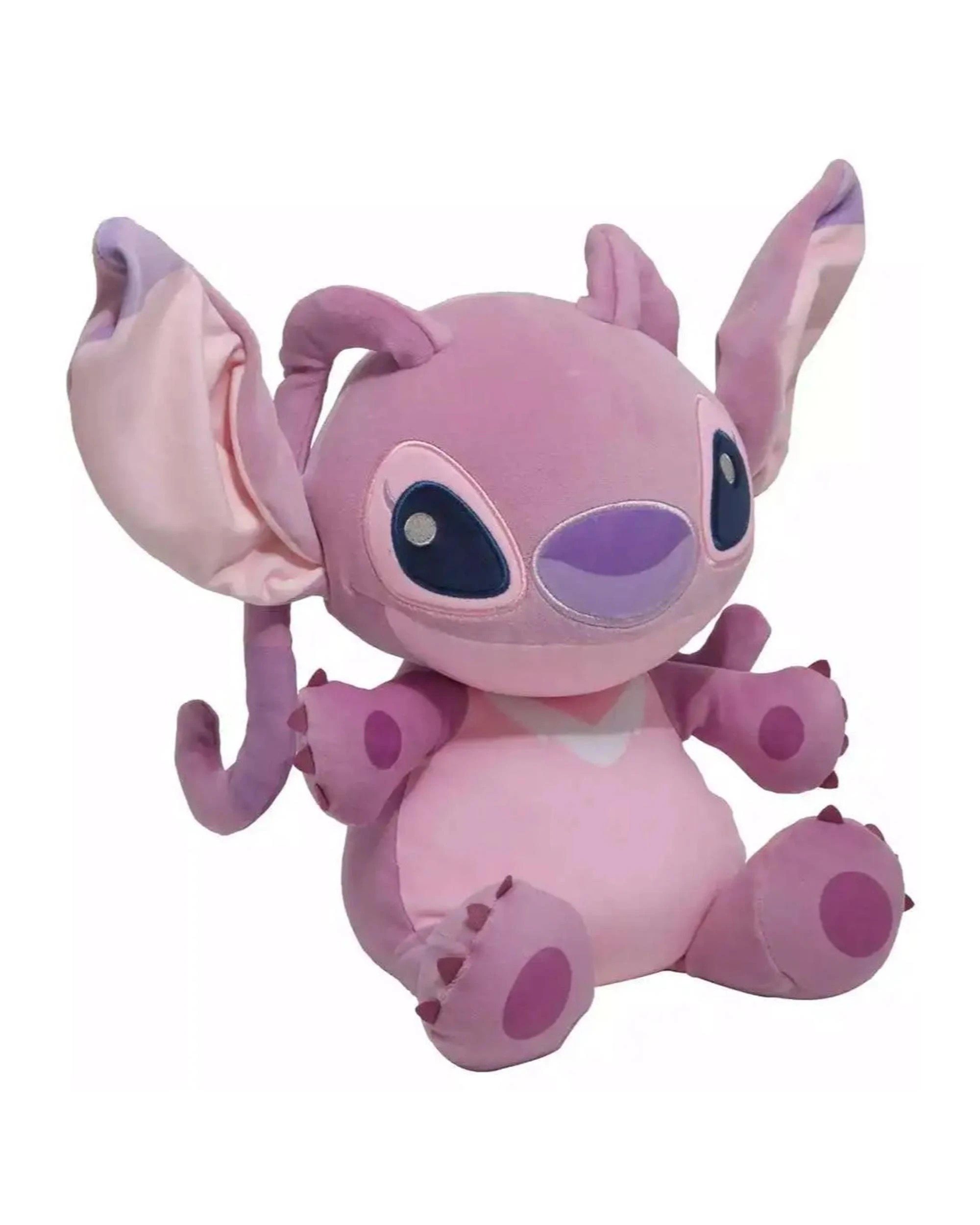 1 Just Play Comfeez Disney Stitch Angel Weighted Plush, 1 of 3