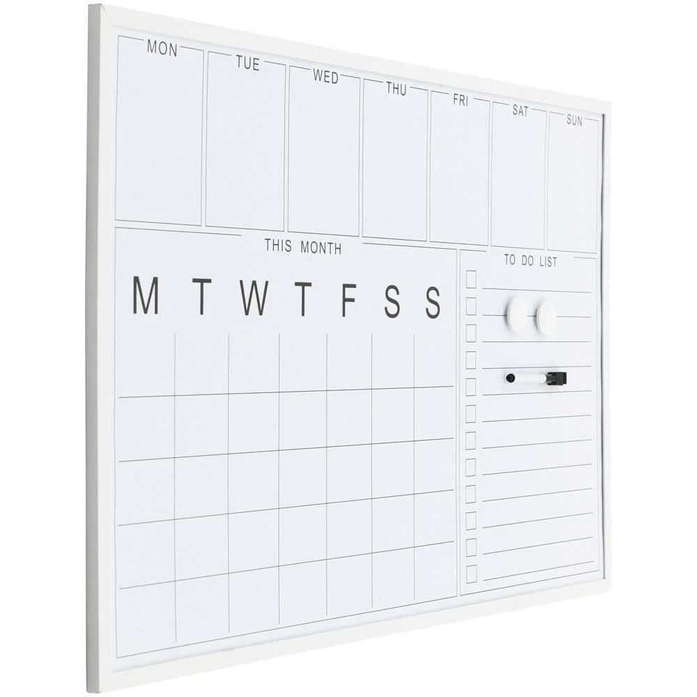 4 Otto Monthly & Weekly Planner Board 900 x 600mm White, 4 of 8