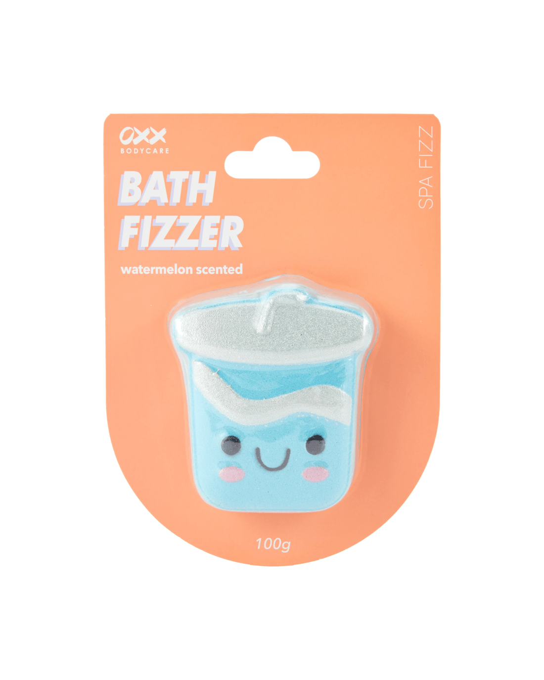 1 OXX Bodycare Spa Fizz Bath Fizzer 100g - Watermelon Scented, 1 of 5