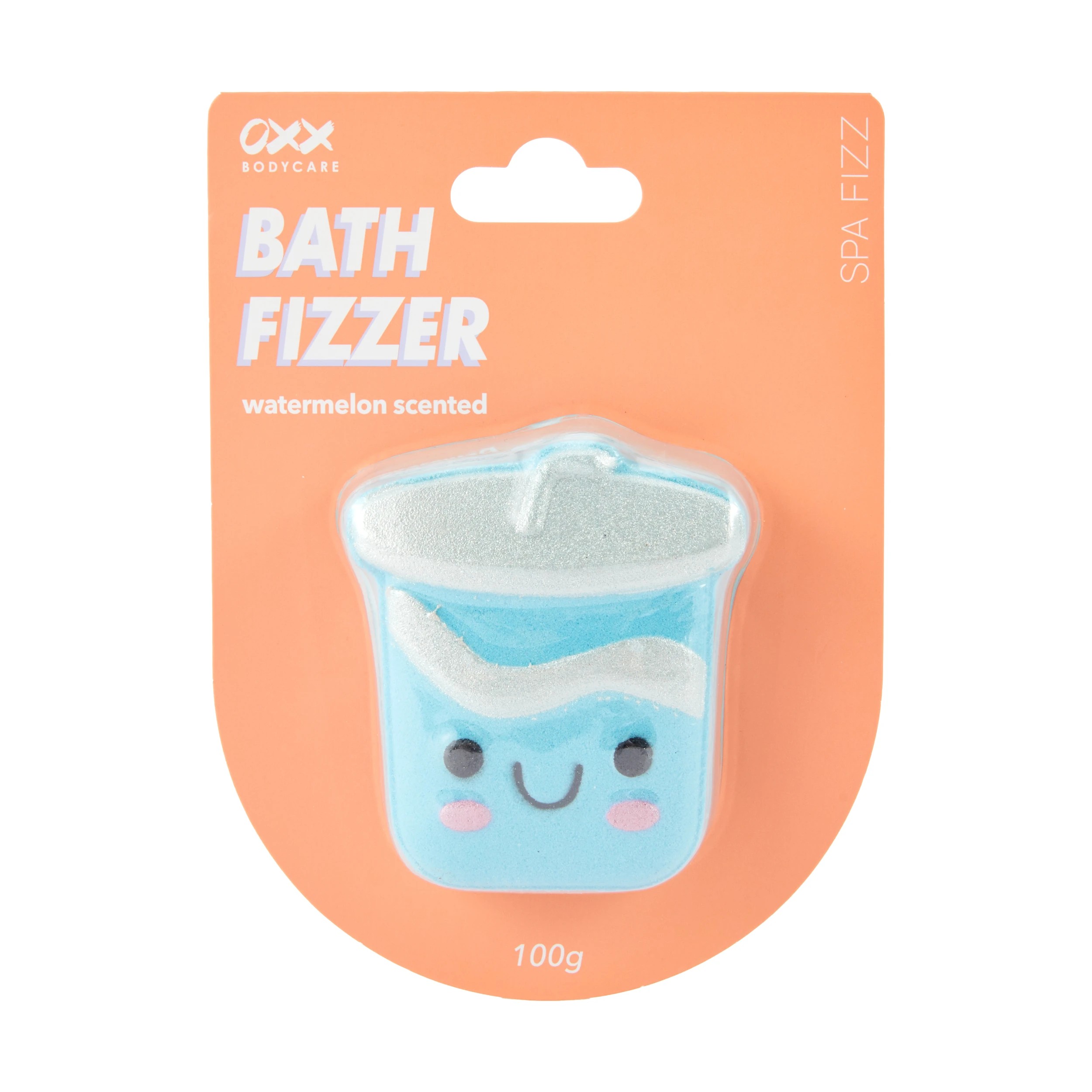 1 OXX Bodycare Spa Fizz Bath Fizzer 100g - Watermelon Scented, 1 of 5
