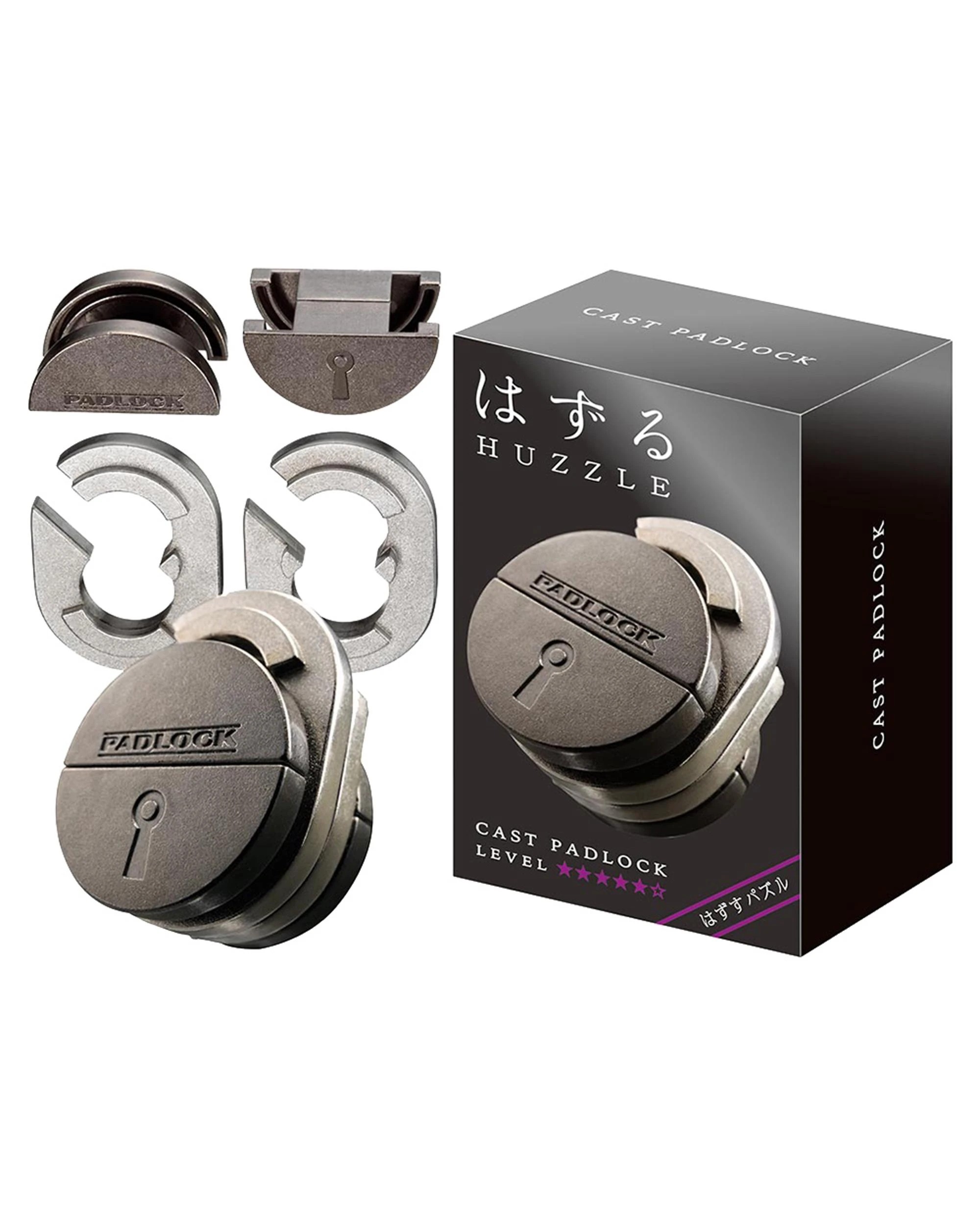 1 Hanayama Level 5 Cast Padlock Puzzle, 1 of 1