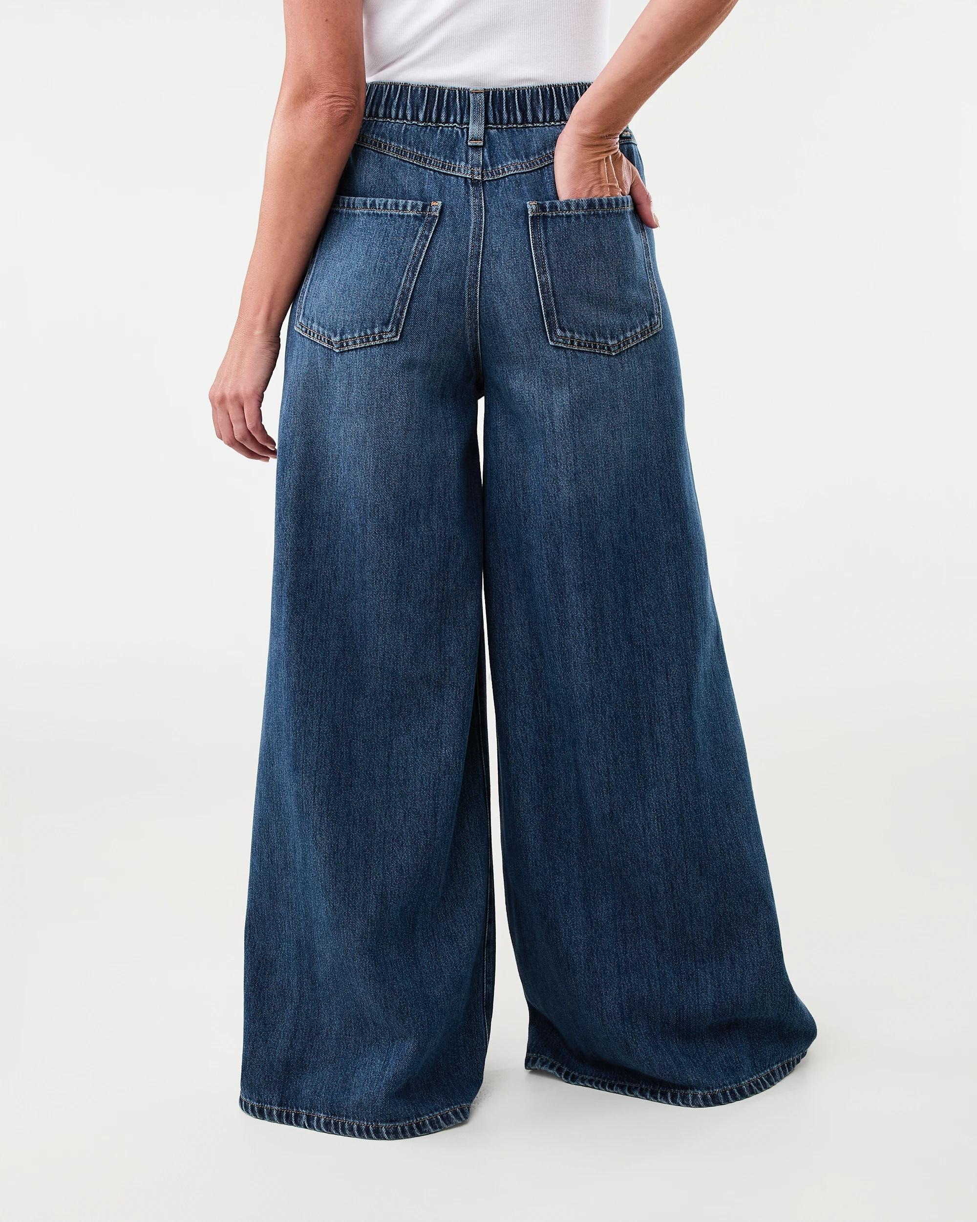 5 Palazzo Jeans Mid Wash, 5 of 9