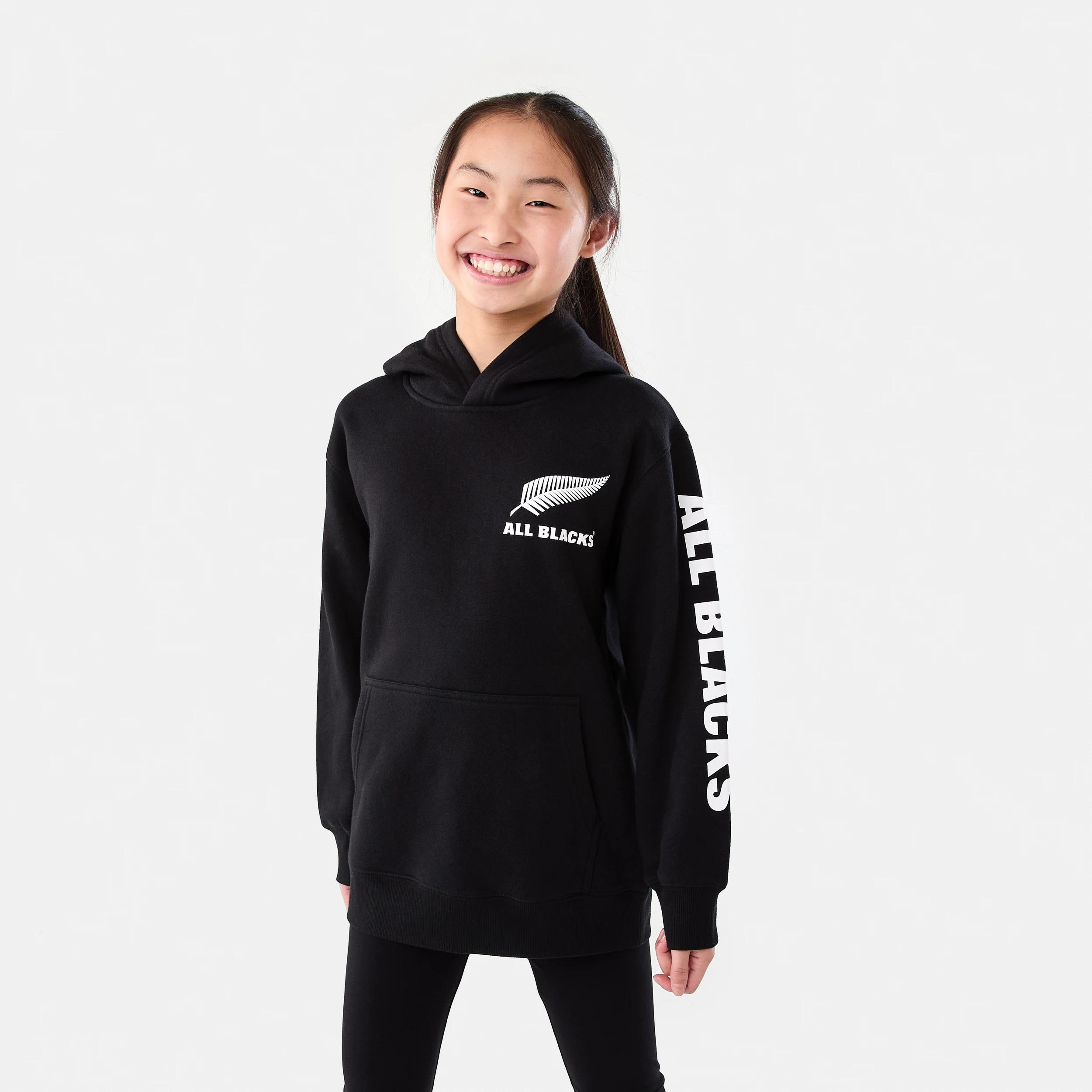 1 Official All Blacks Youth Hoodie BLACK, 1 of 10