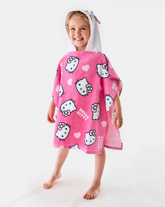 Hello Kitty Cotton Hooded Towel