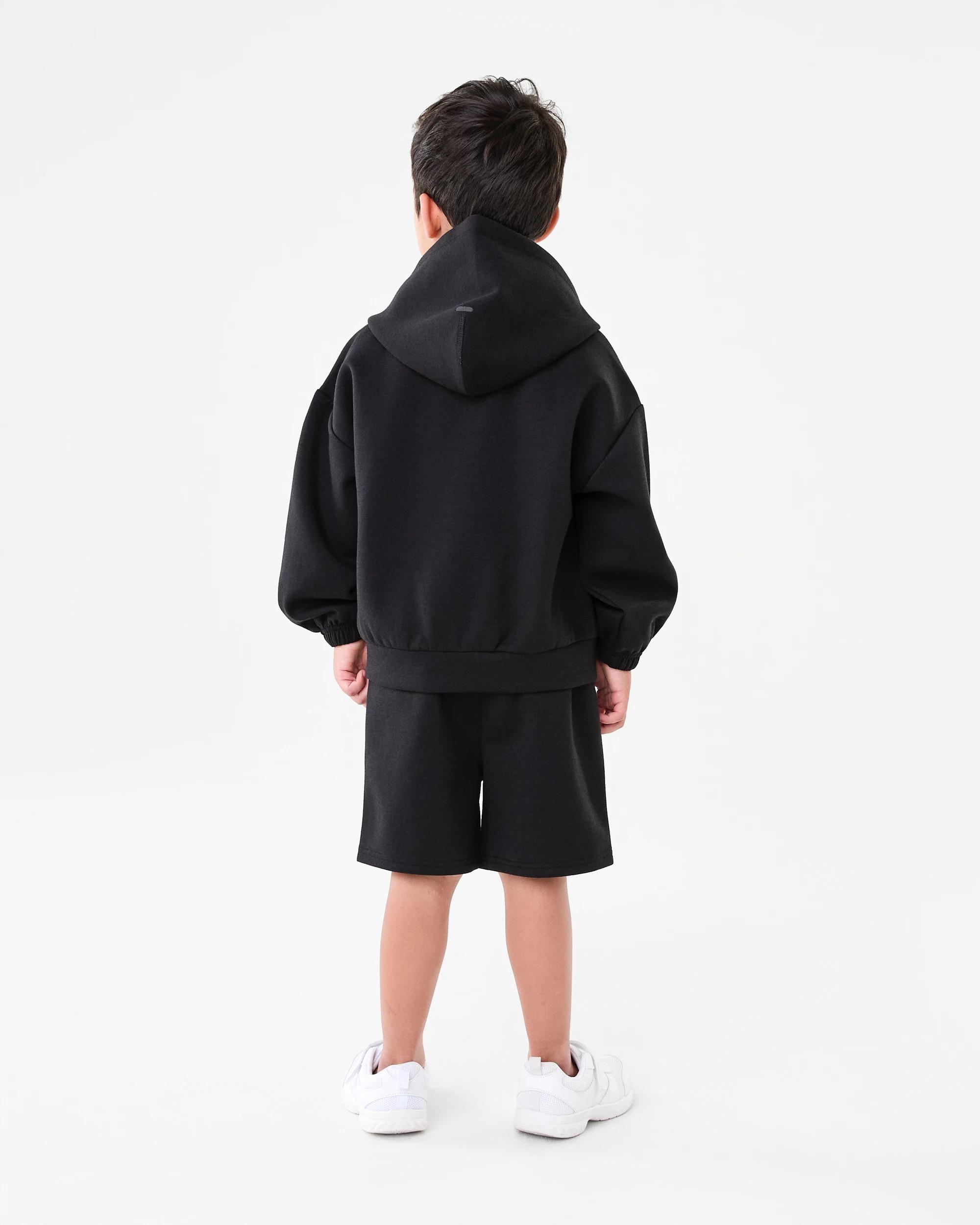 10 Zip Through Hoodie Black, 10 of 10