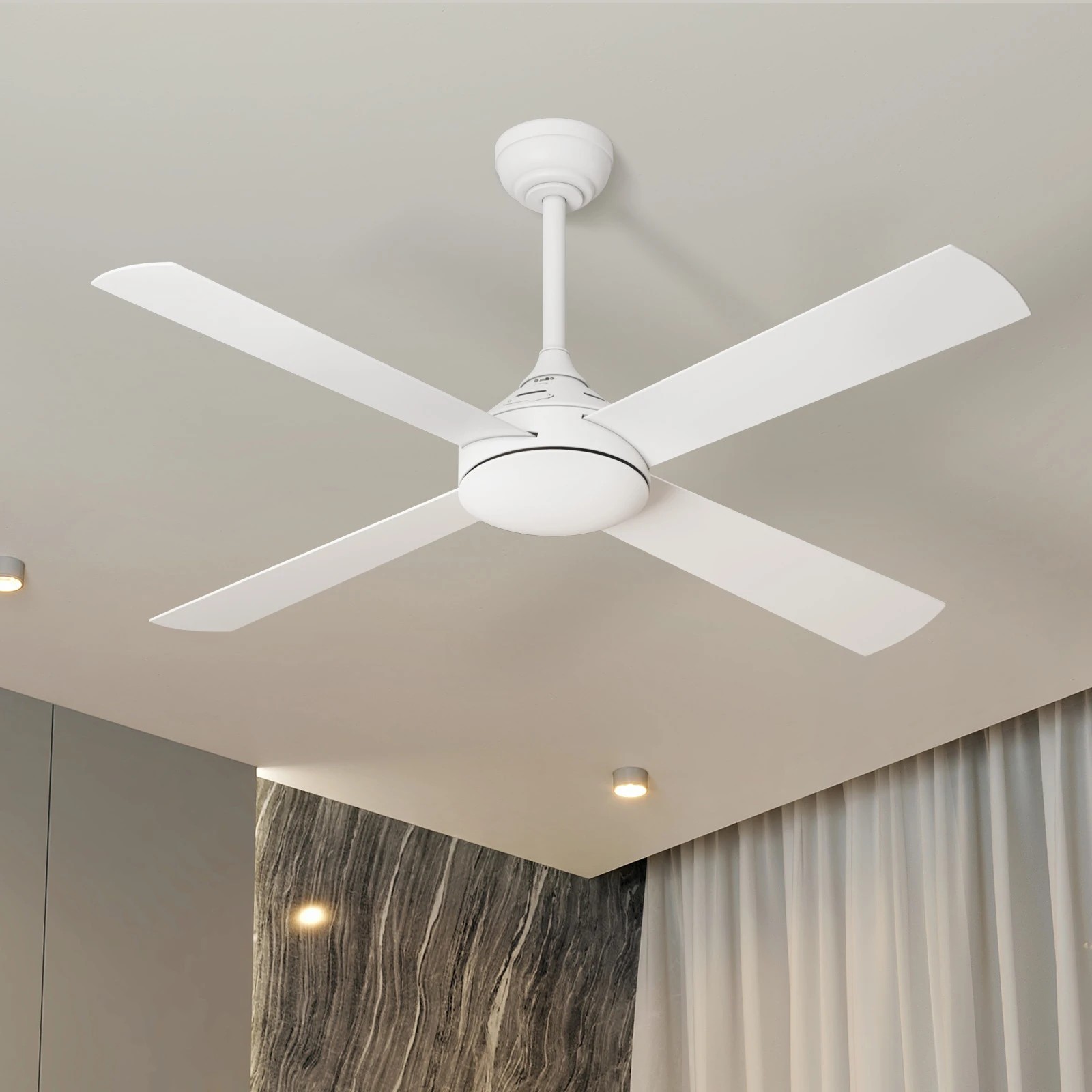 3 Vevare 52" Ceiling Fan AC Motor with Remote Control, 3 of 10
