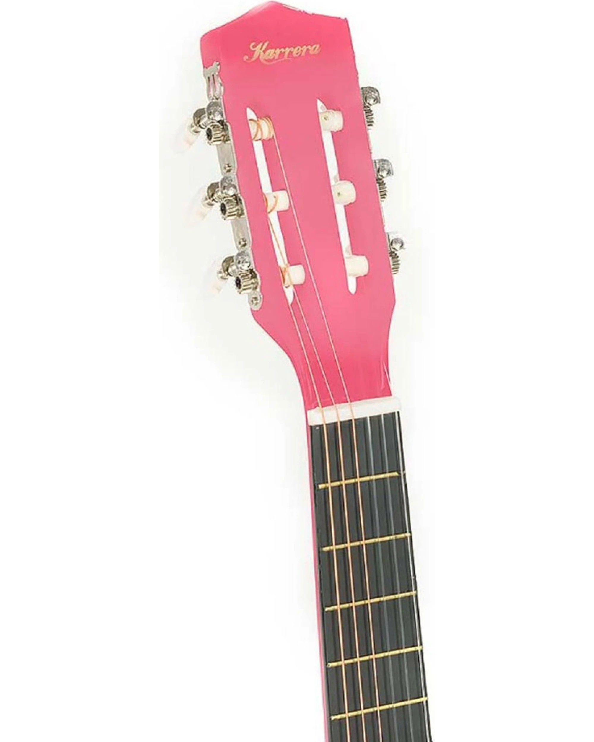 5 Karrera Childrens Acoustic Cutaway Wooden Strings Guitar Ideal Kids Gift Half Size Musical Instrument, 5 of 5