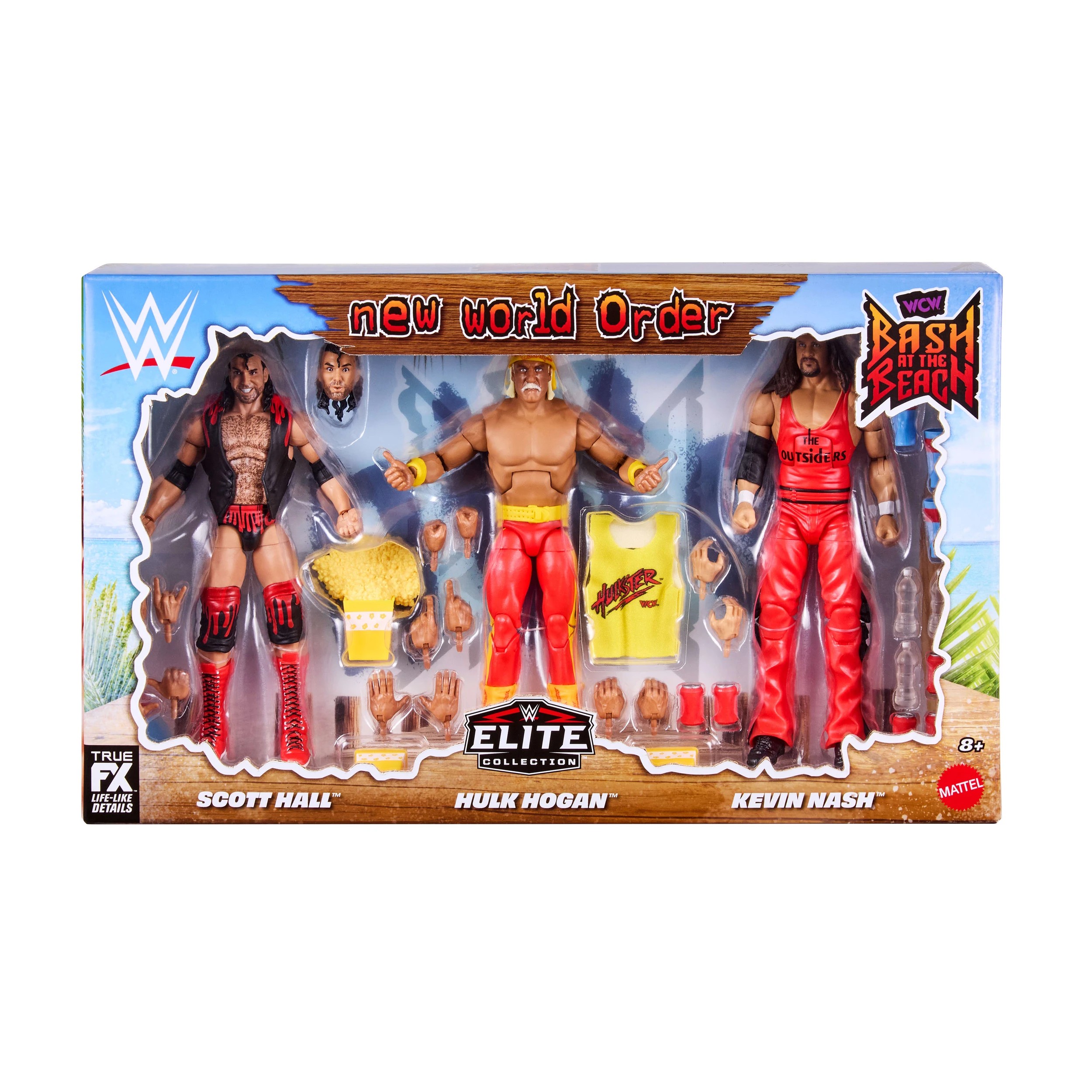 1 3 Pack WWE Elite Legacy Submission Match Action Figures & Accessories Set, 1 of 5