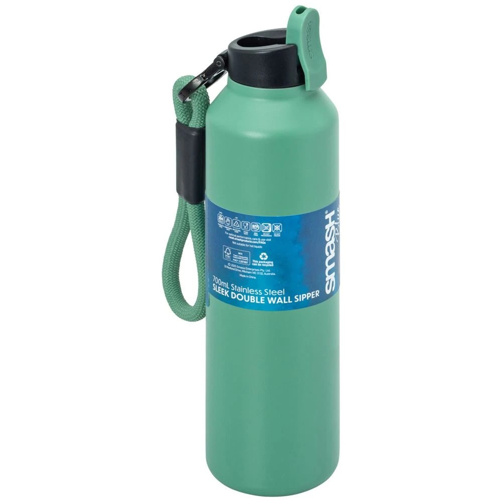 3 Smash Sleek Sipper Bottle 700mL Sage, 3 of 5