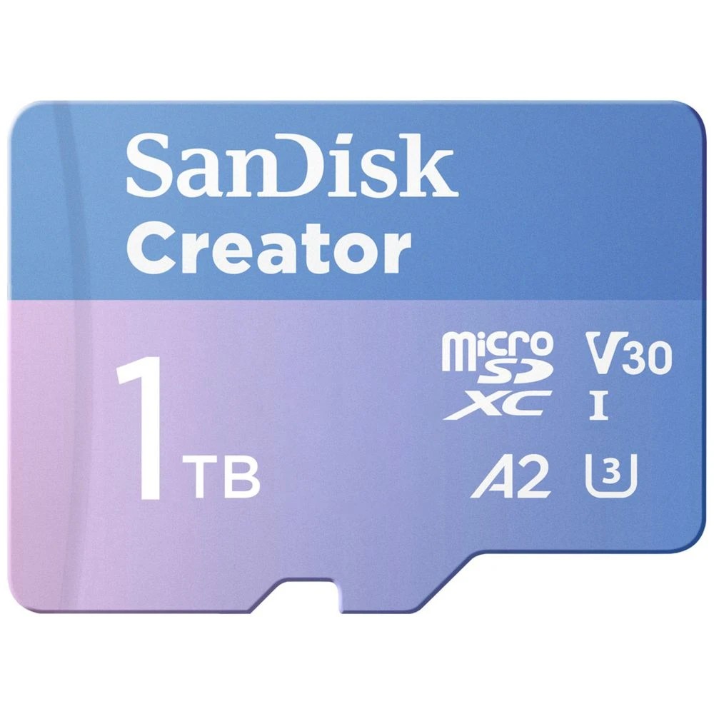 1 SanDisk 1TB Creator microSDXC Memory Card, 1 of 2