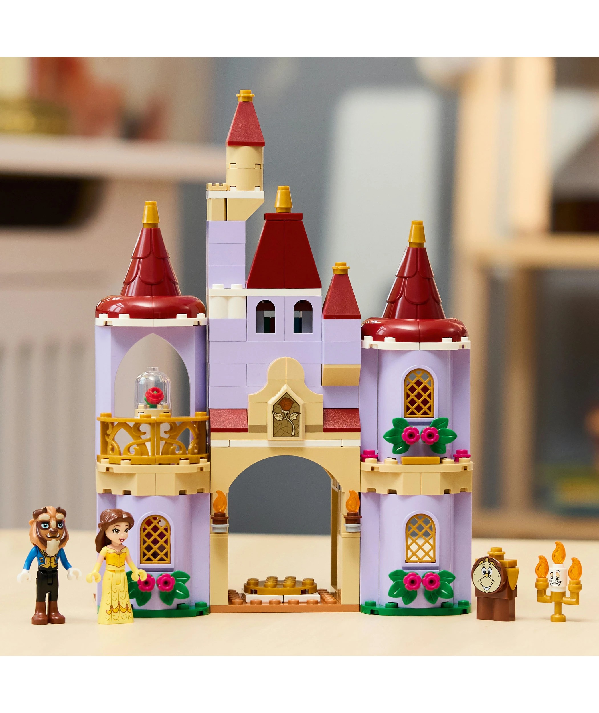 8 LEGO Disney Princess Belle & the Beast's Enchanted Castle 43289, 8 of 9