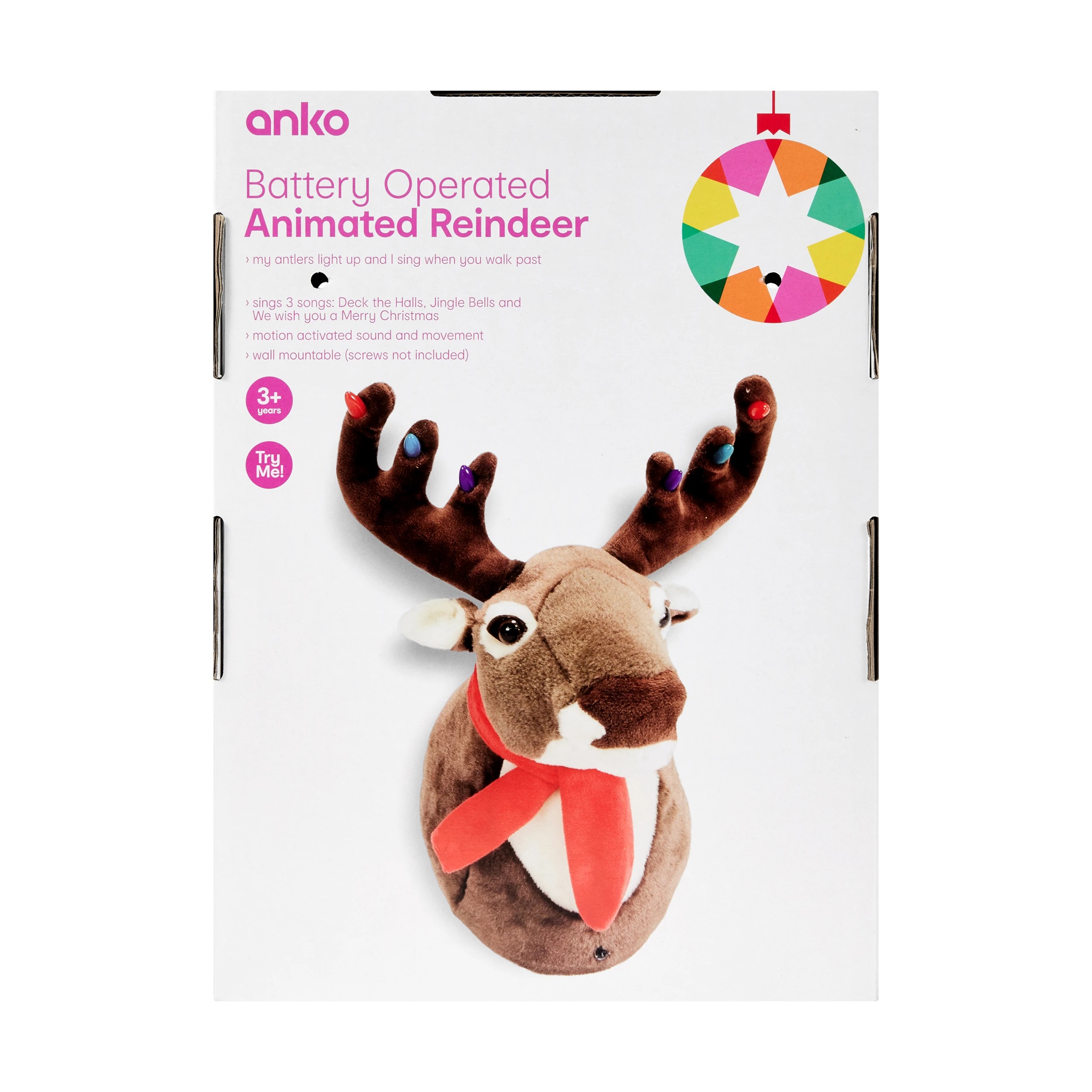 8 Battery Operated Animated Reindeer, 8 of 8