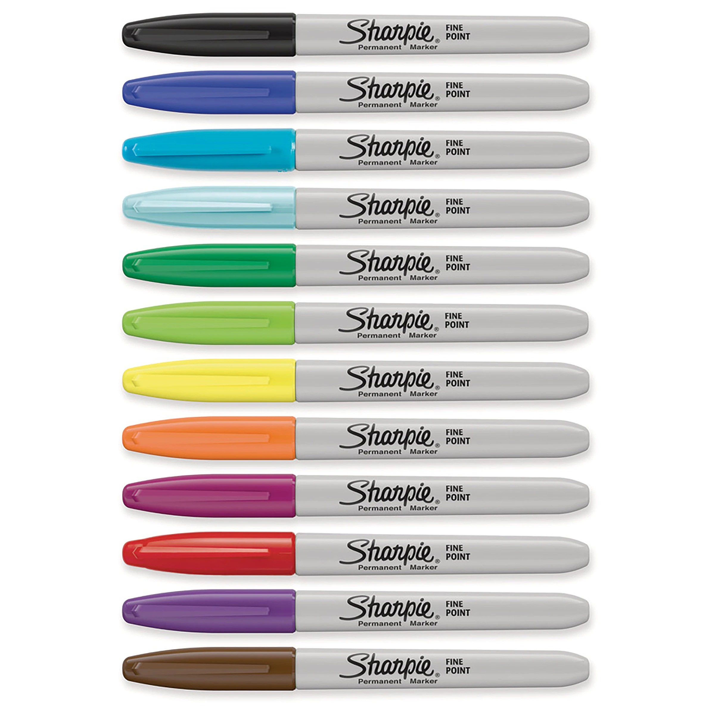 2 12 Pack Sharpie Fine Point Permanent Marker, 2 of 7