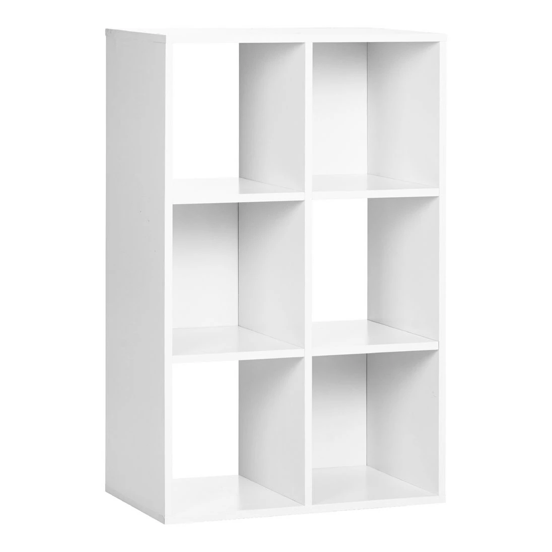 1 6 Cube Bookcase White, 1 of 4
