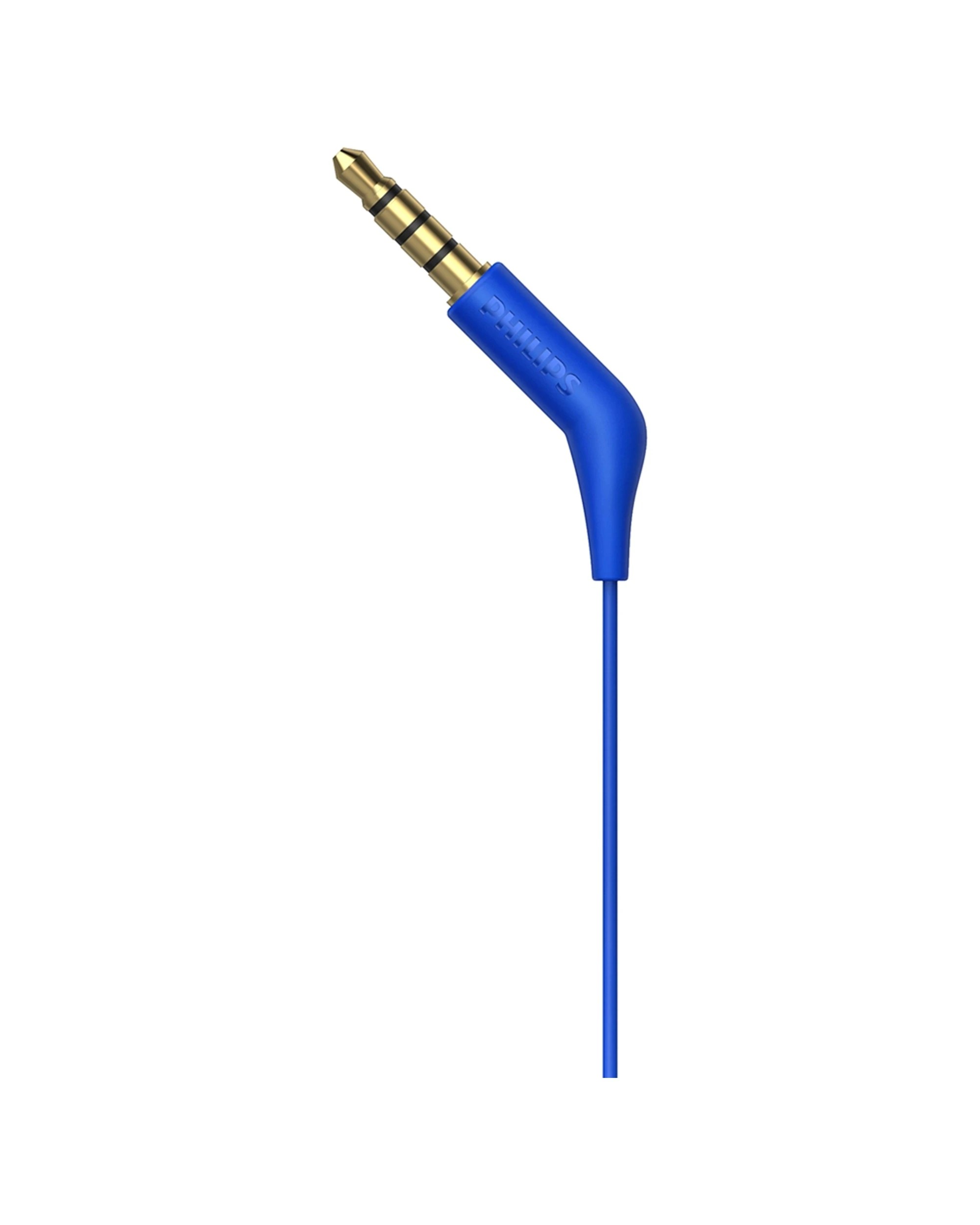 3 Philips 1000 Series In-Ear Headphones Headset With Microphone Punchy Bass - Blue, 3 of 4