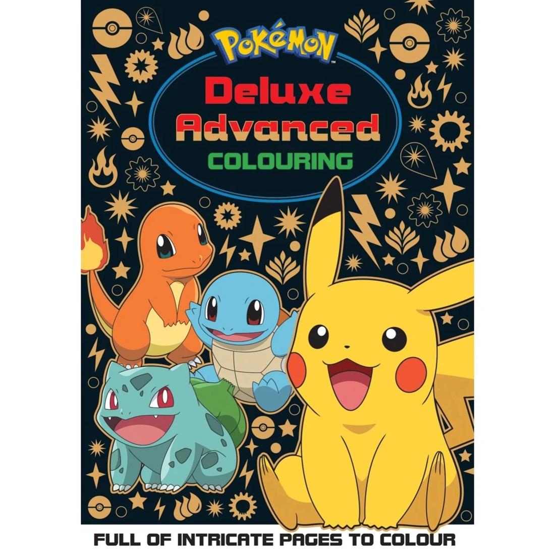 1 Pokemon Deluxe Advanced Colouring Book, 1 of 1