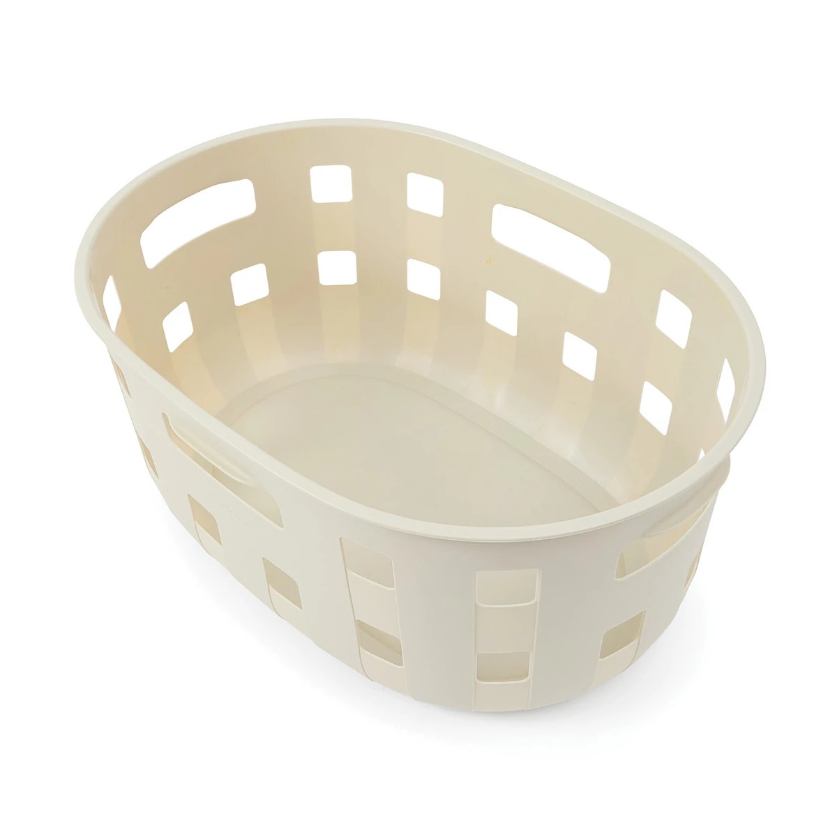 4 50L Trellis Laundry Basket - Beige, 4 of 8