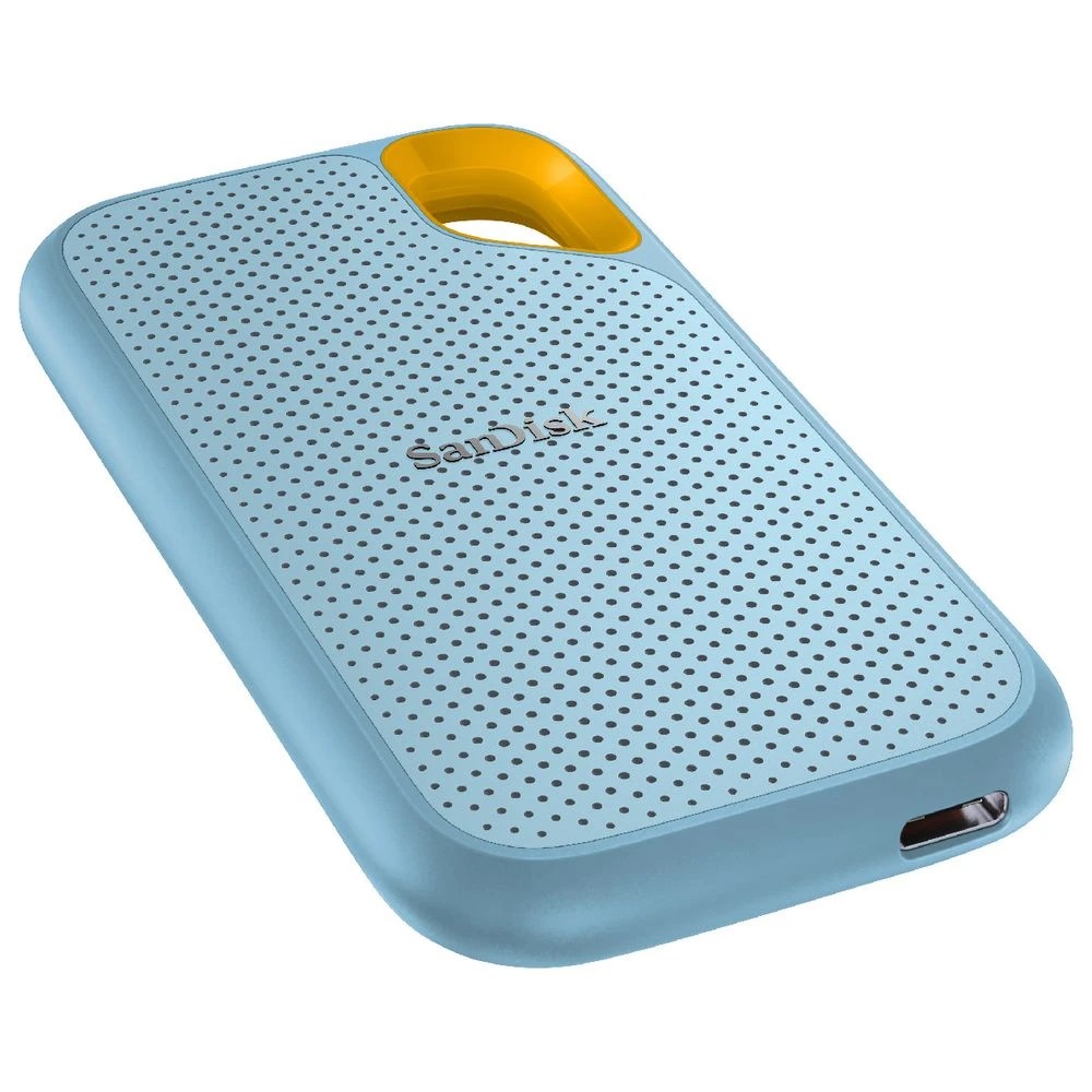 5 SanDisk 4TB Extreme Portable SSD Sky Blue, 5 of 6