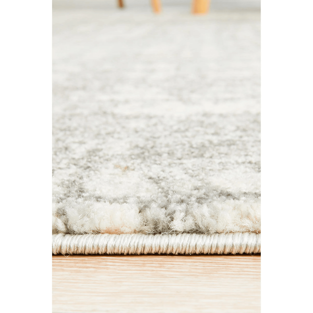 7 Rug Culture Mirage Ashley Abstract Silver Grey Rug, 160 x 230 cm, 10mm Pile, Polypropylene - Silver, 7 of 9