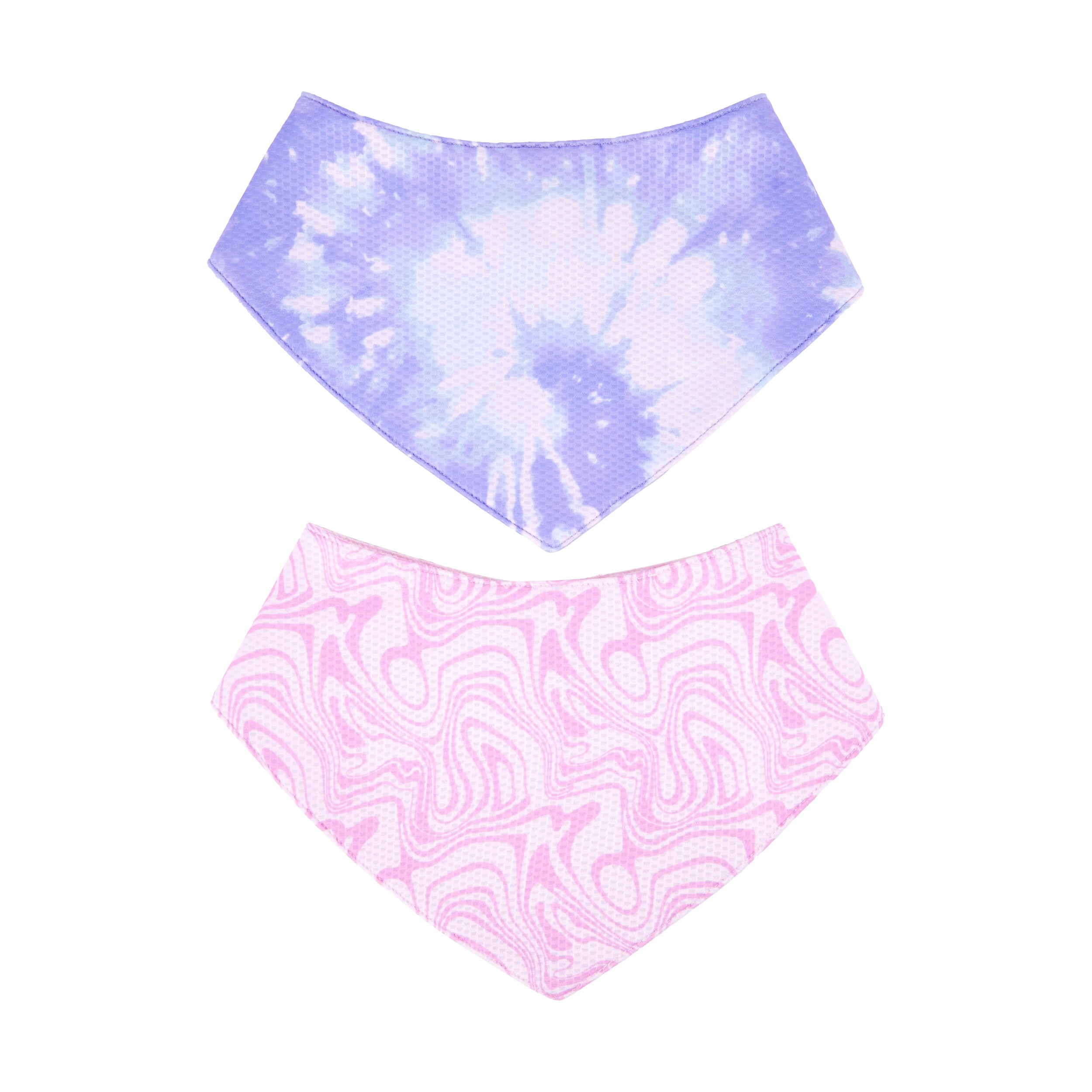 2 2 Pack Pet Cooling Bandana - Large to Extra Large, Pink, 2 of 6