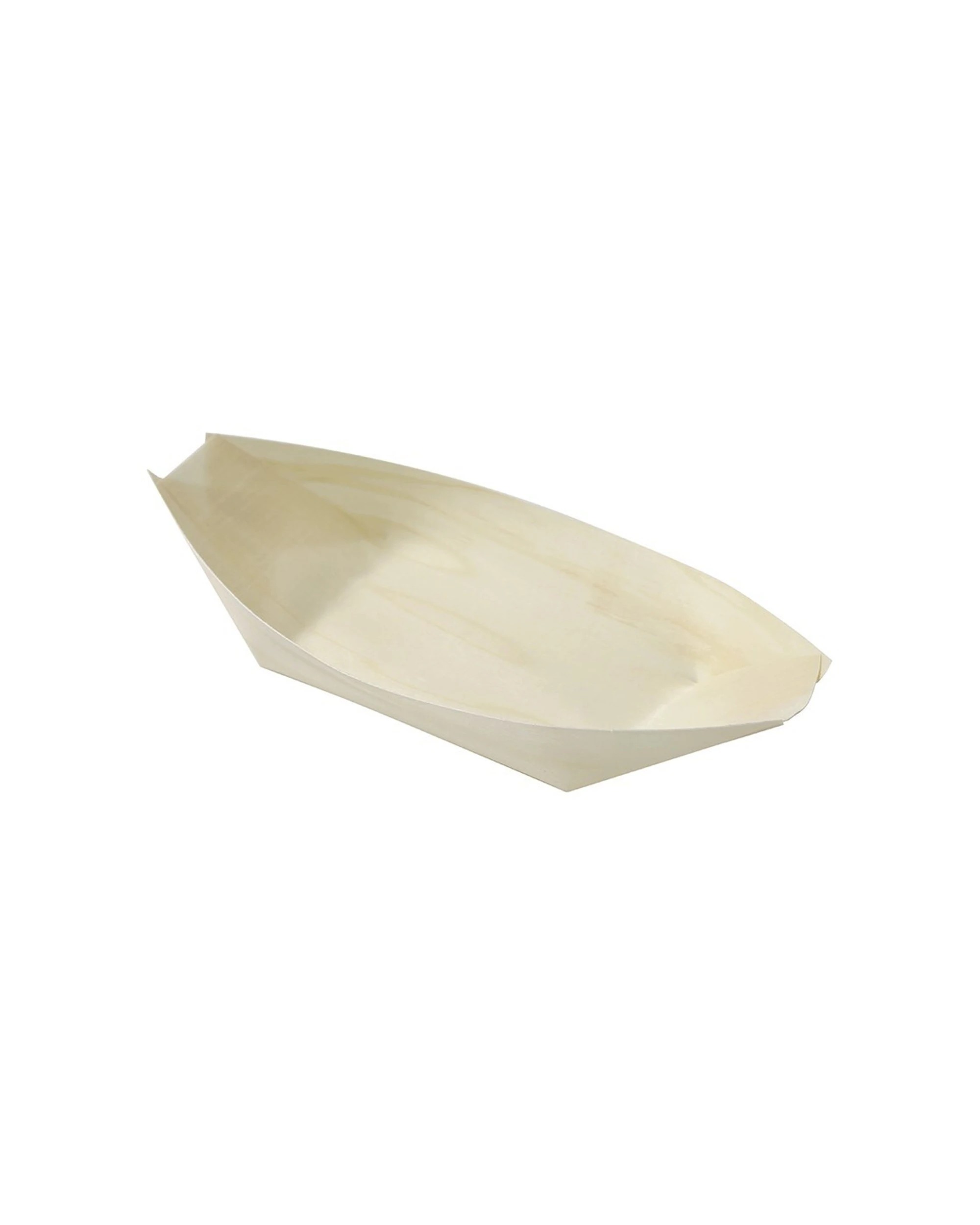 5 Lemon & Lime 64pc Eco Wood Serving Boat Set 18.5x10cm - Natural, 5 of 6