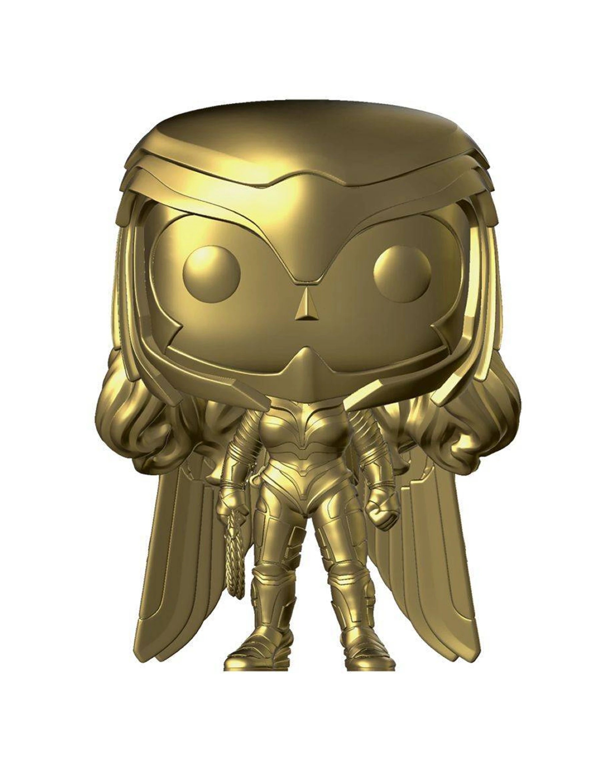 2 Pop Vinyl Figurine Wonder Woman WW84 Power Pose 10cm Collectible Vinyl - Gold, 2 of 3