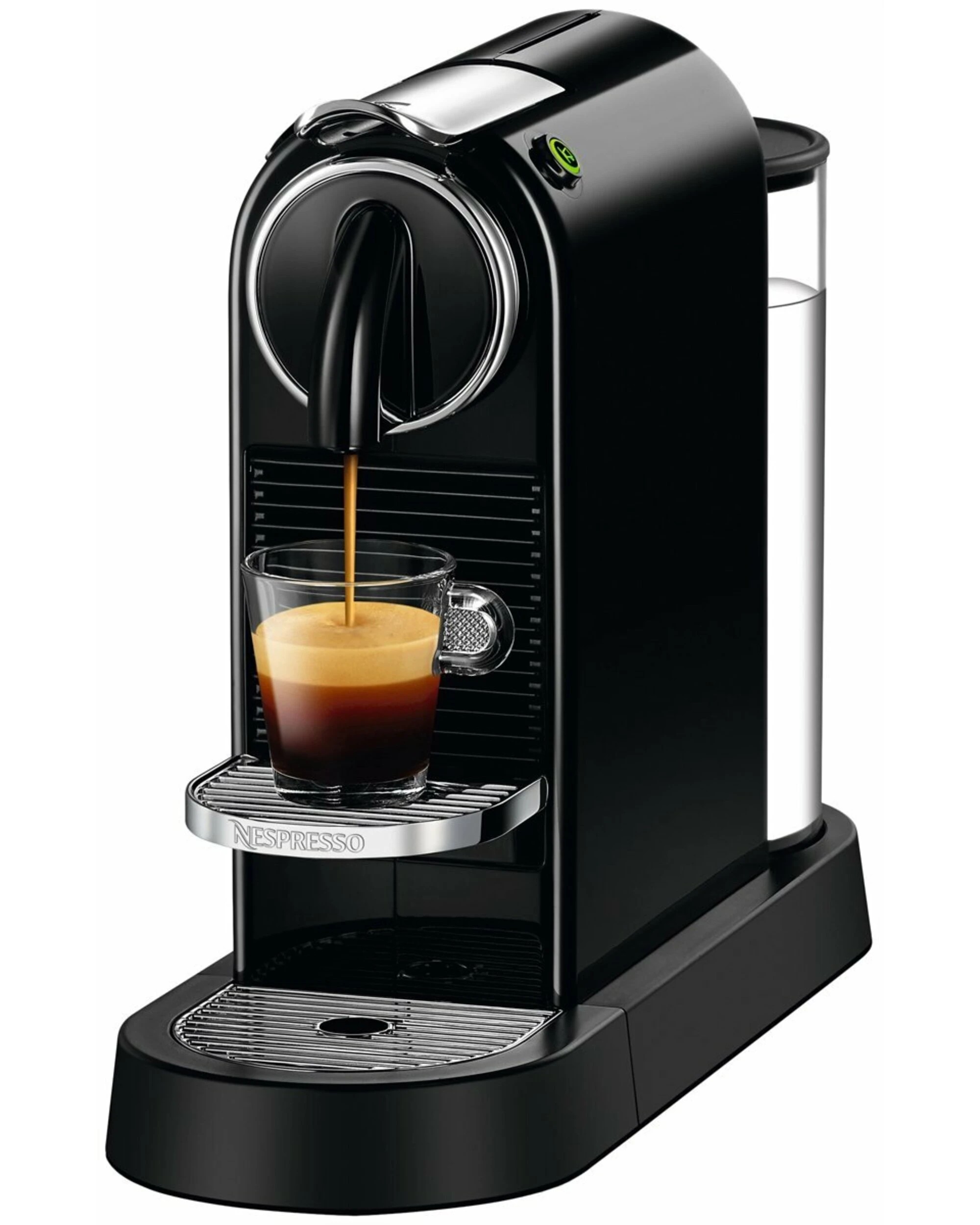 1 De'Longhi Nespresso Citiz Capsule Coffee Machine Black, 1 of 5