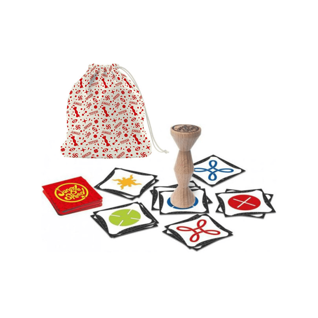 3 Asmodee Jungle Speed Eco Box Edition Card Game, 3 of 3